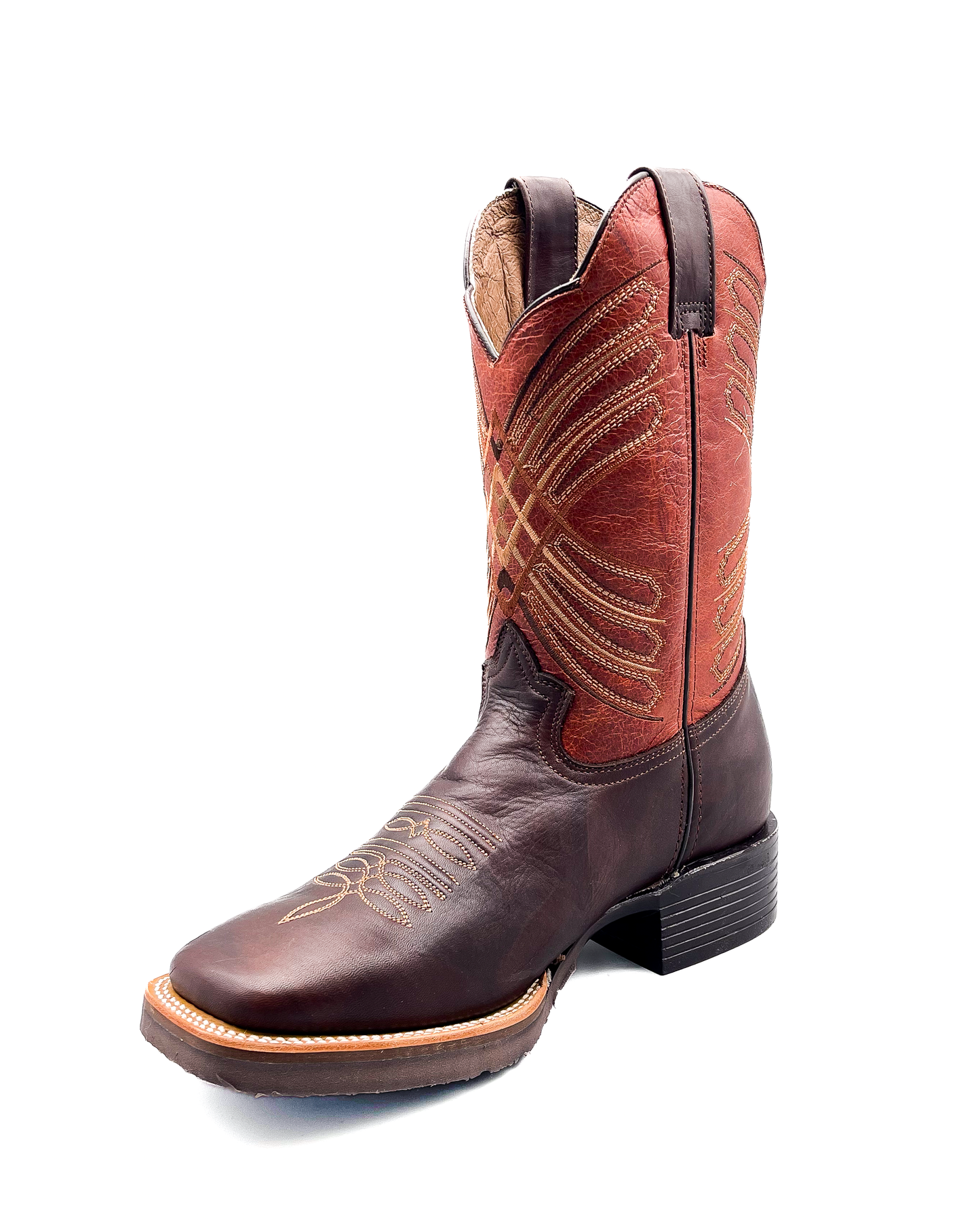 Cowboy Boot Espresso Cognac