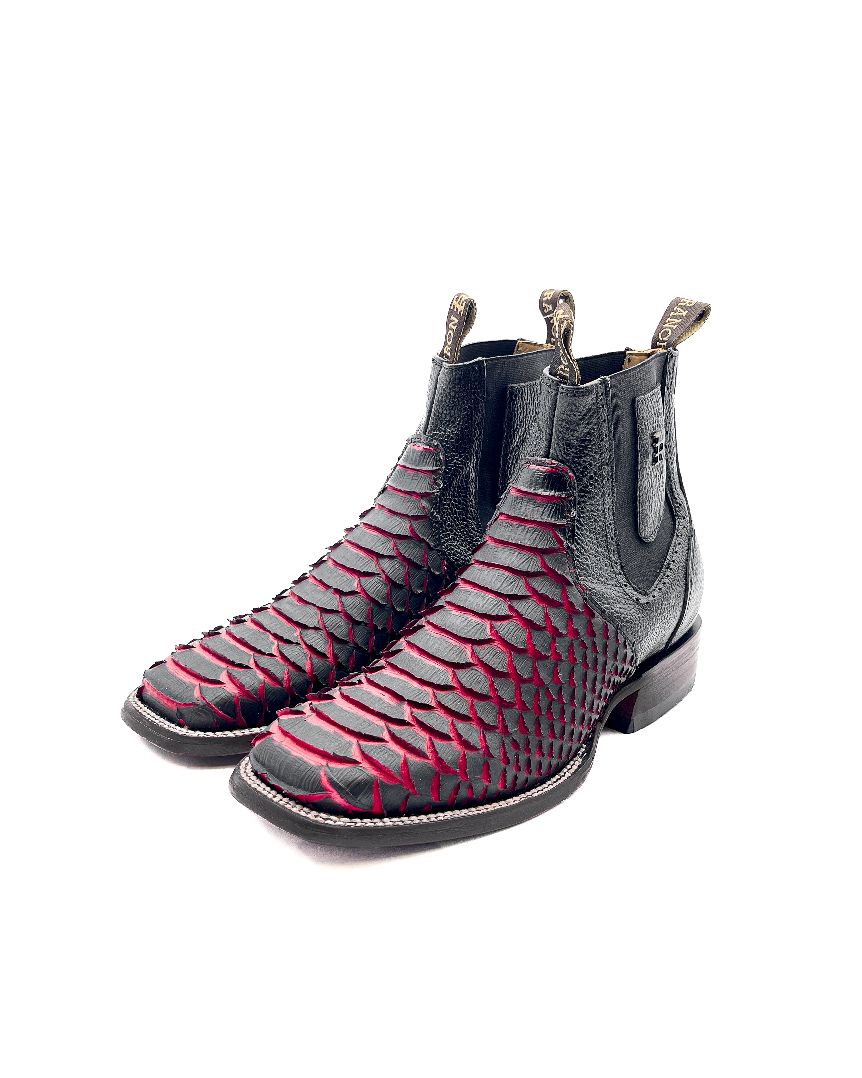Ankle Boot Python Red – Agave Boots