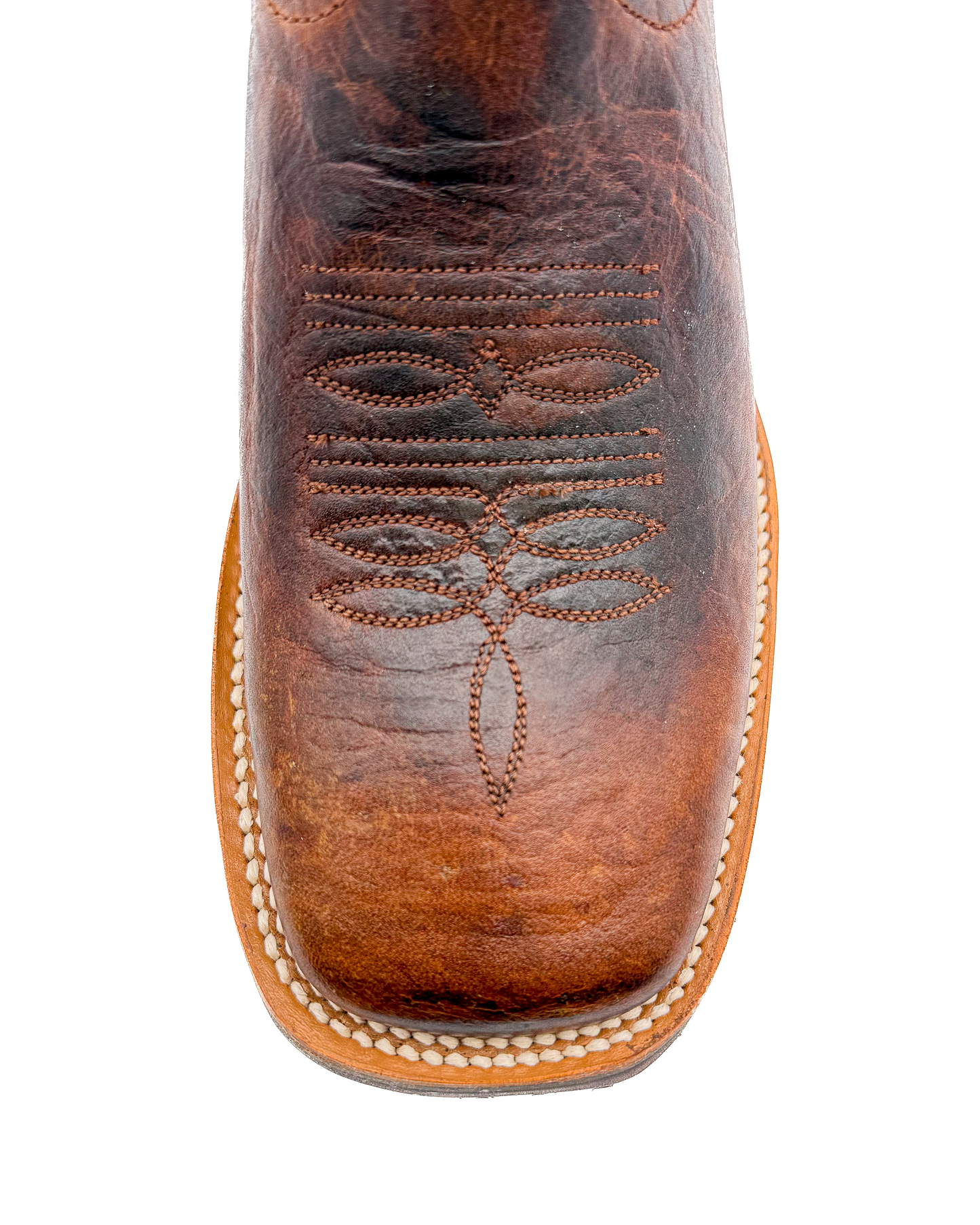 Cowboy Boot Brown Elephant Rubber Sole