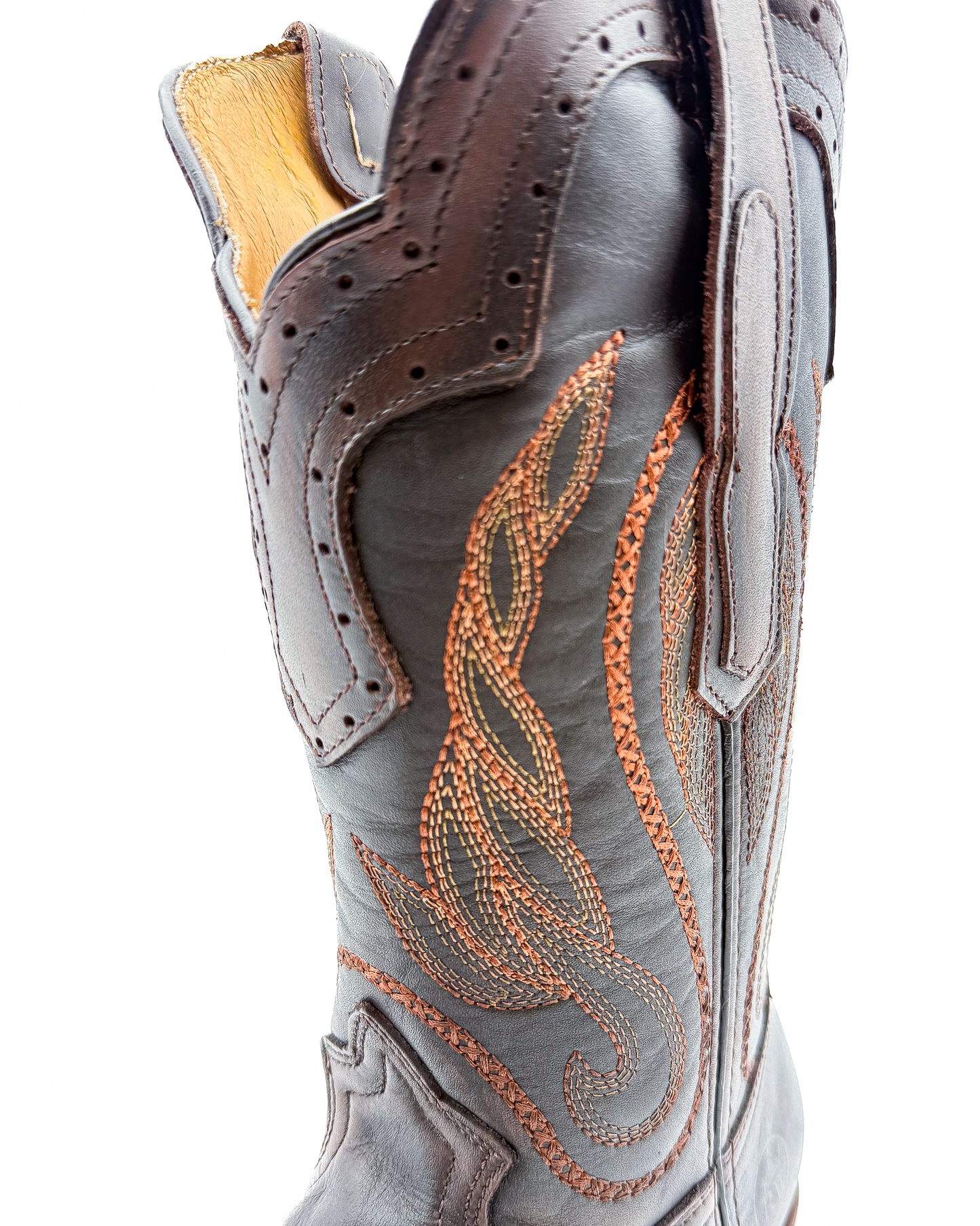 Cowboy Boot Bronze Brown