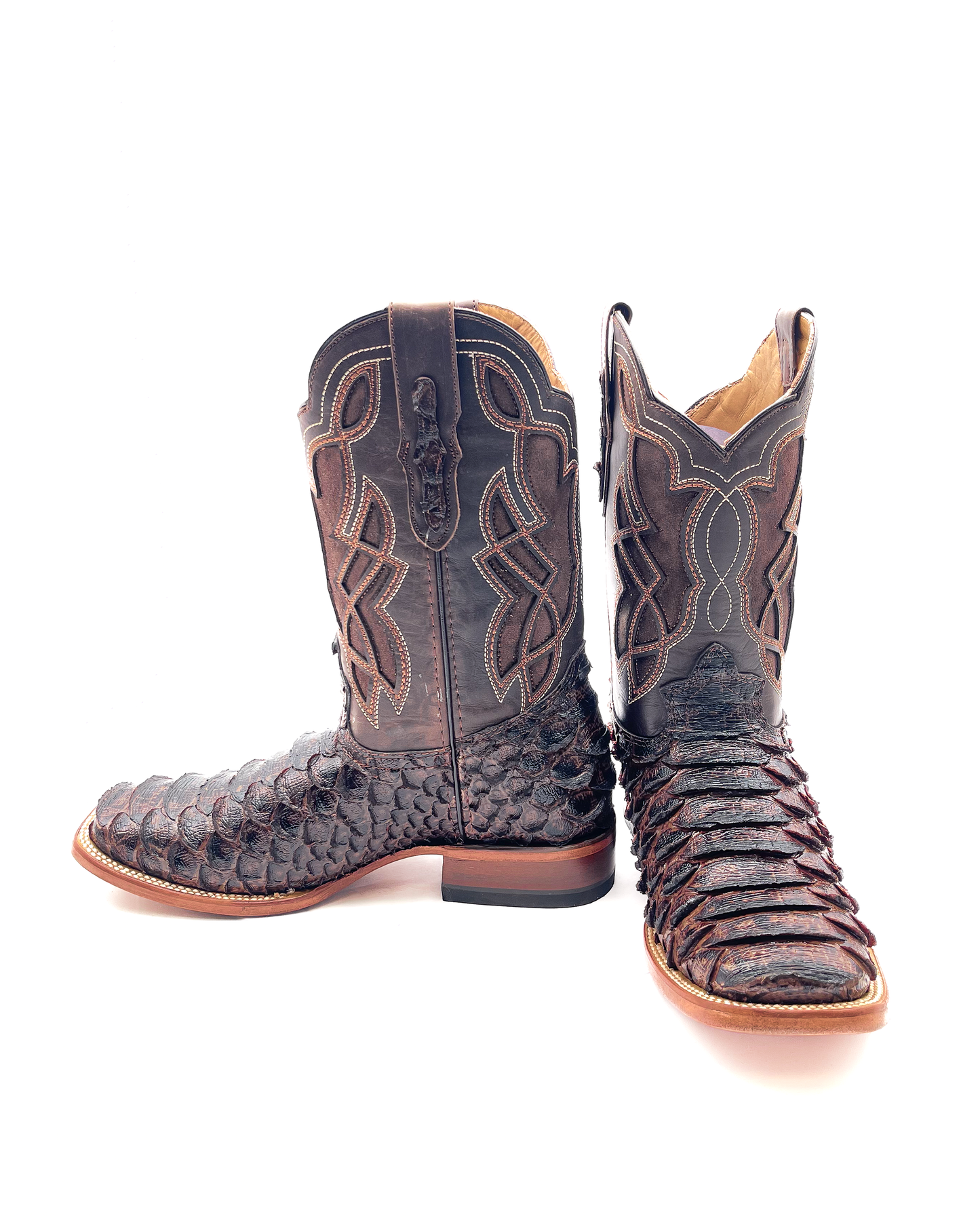 Cowboy Boot Brown Phyton