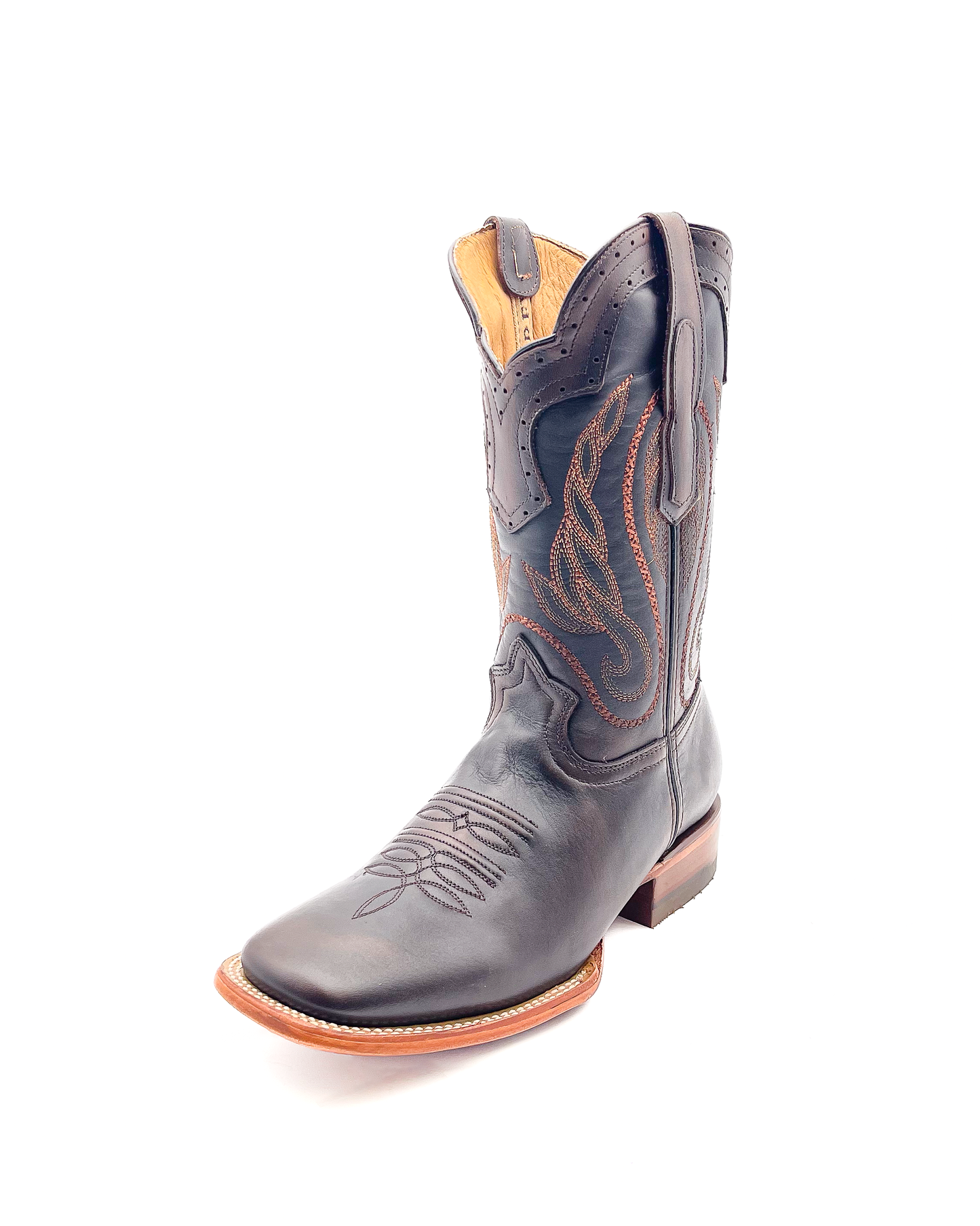 Cowboy Boot Bronze Brown