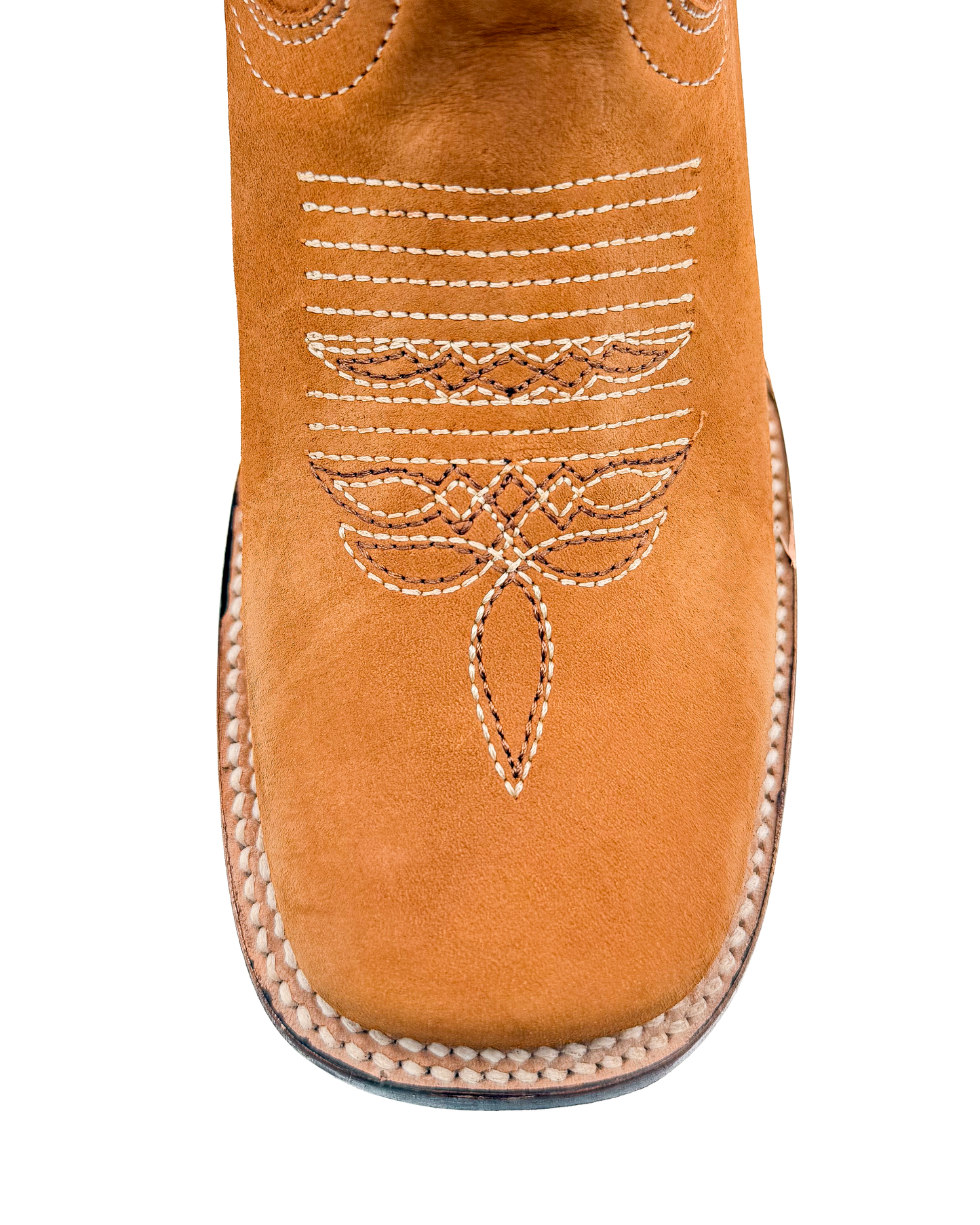 Cowboy Boot Melissa Floral Embroidered Brown