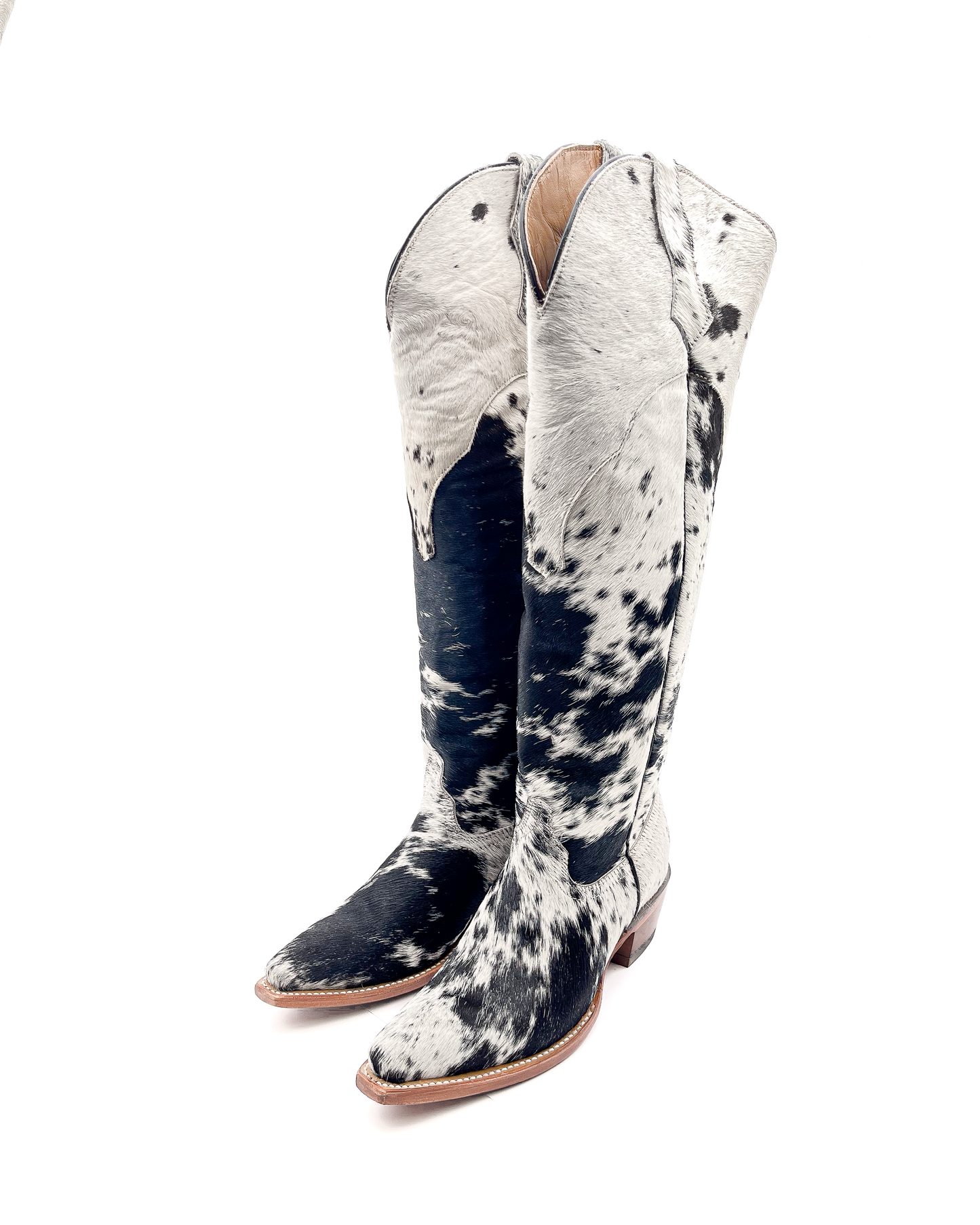 Cowboy Boot Cowhide Tall Snip