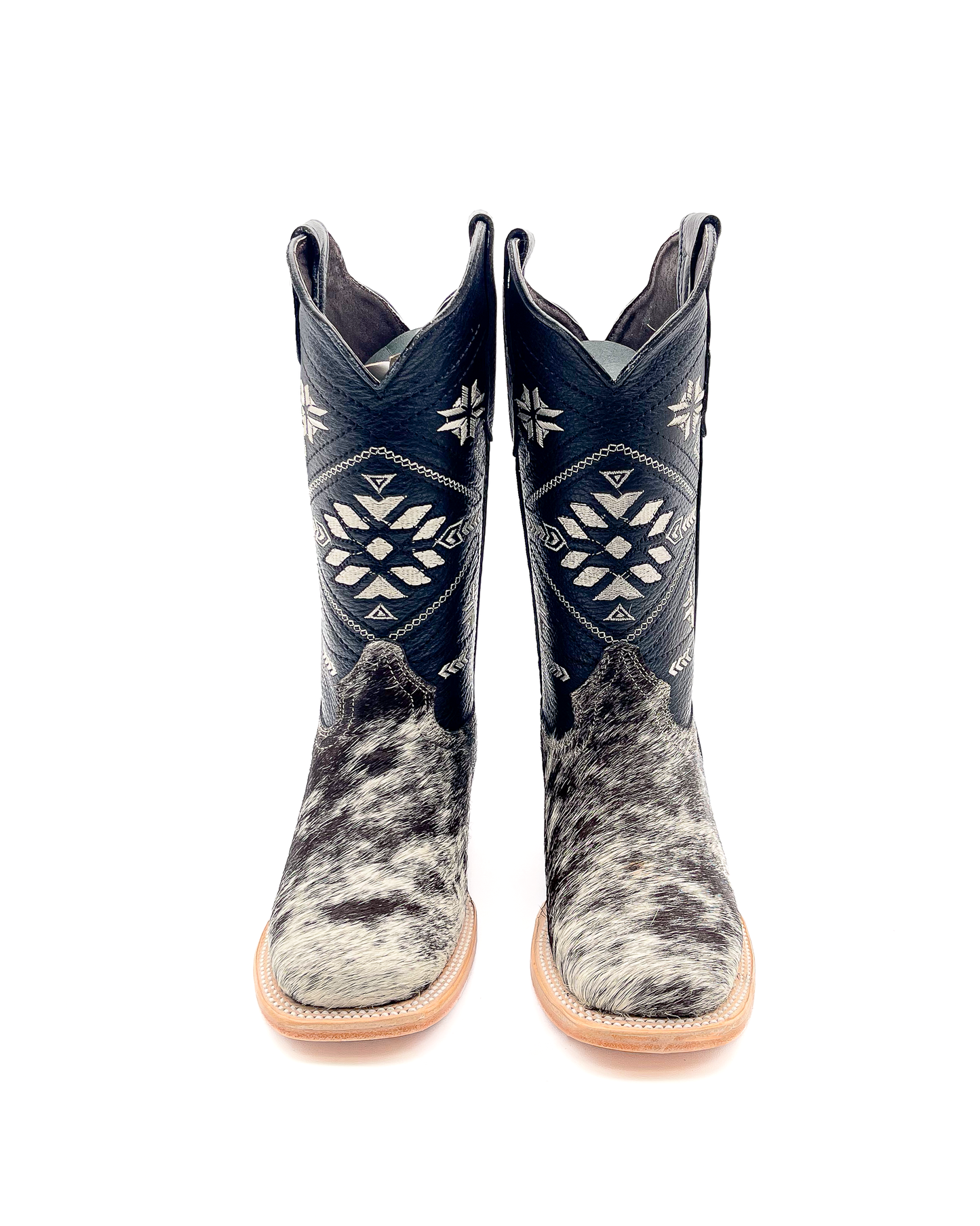 Women’s Cowhide Black Cowboy Boot