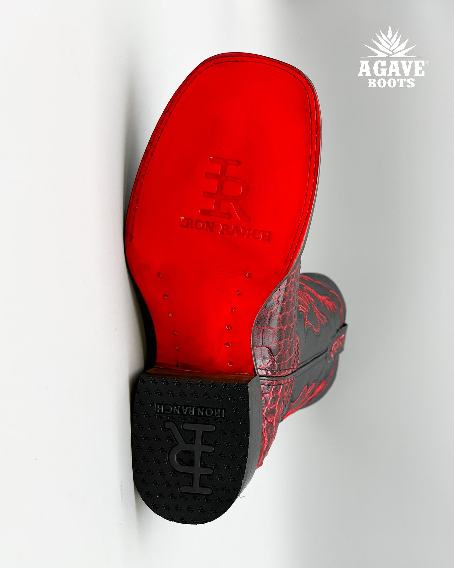 Cowboy Boot Red Nile Caiman