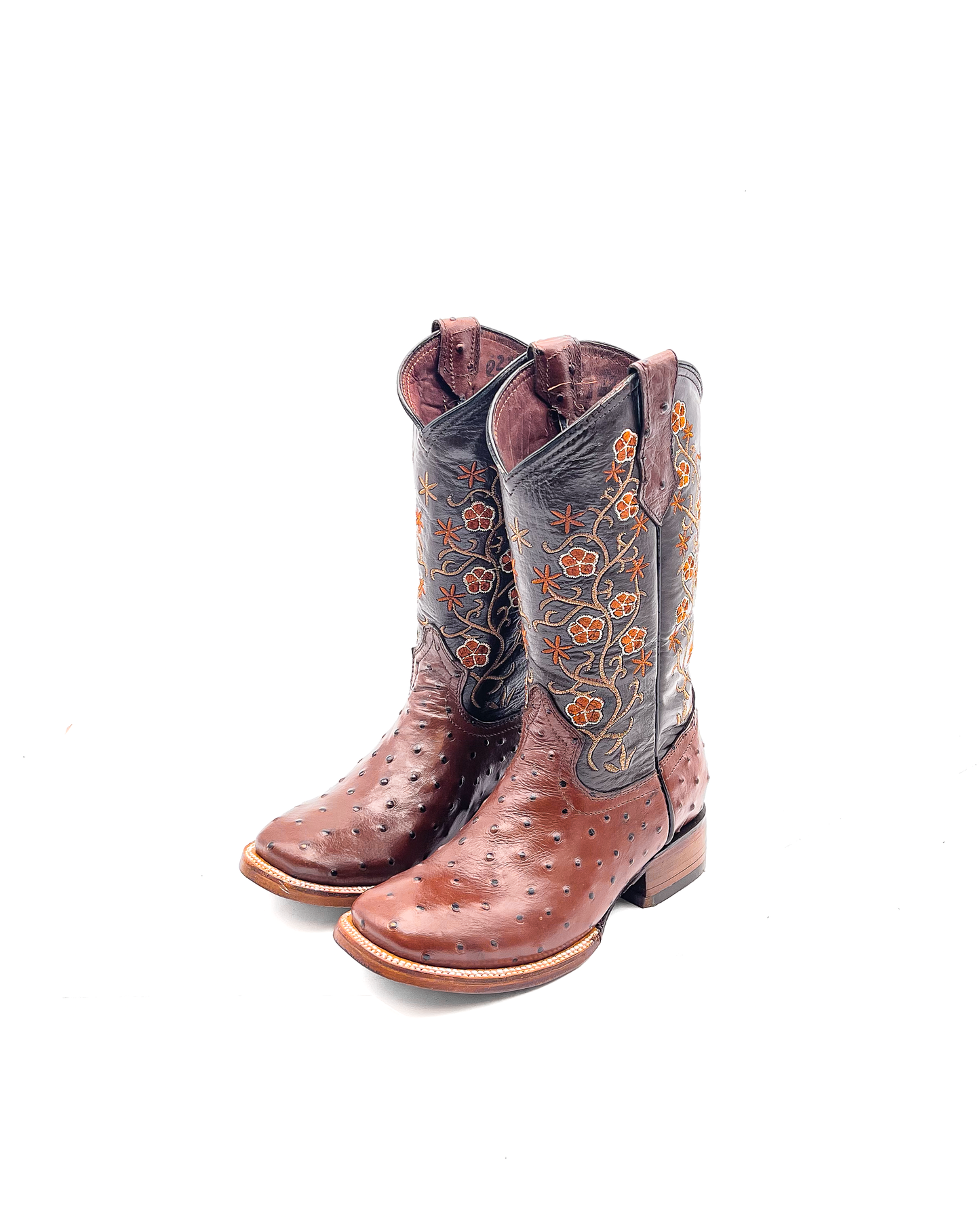 WOMEN COGNAC OSTRICH