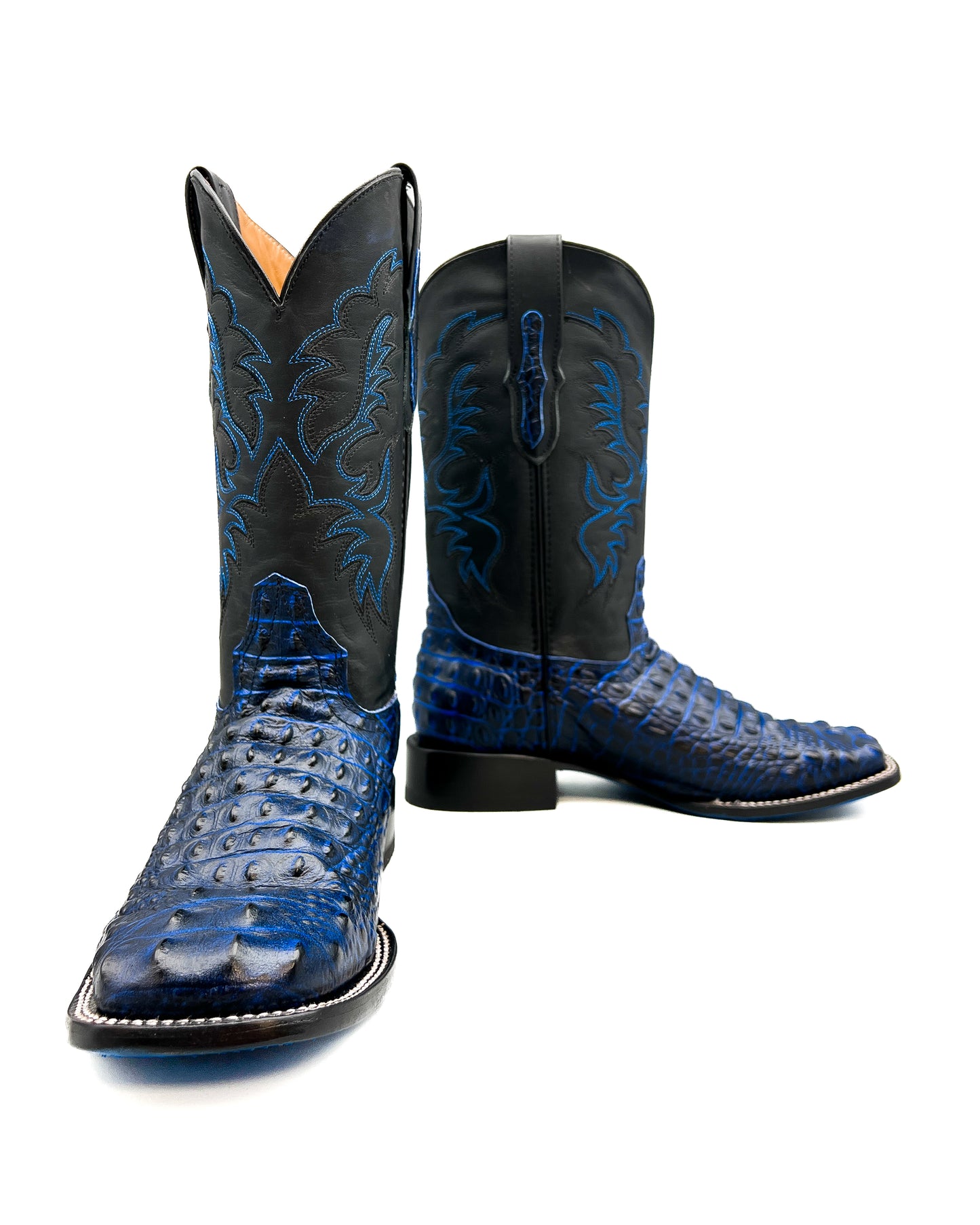 Cowboy Boot Blue Nile Caiman