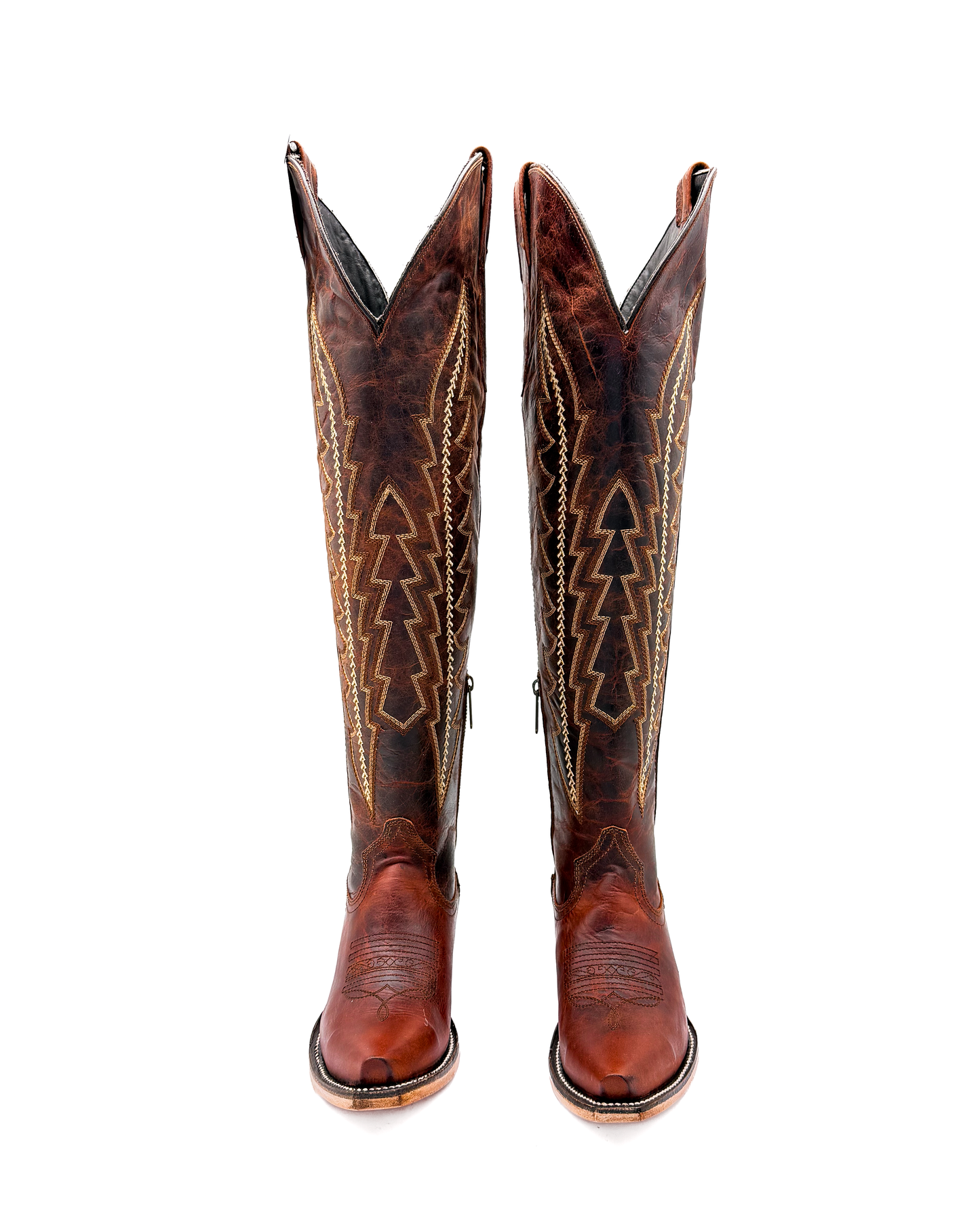 Cowboy Boot Maya Tall Cognac