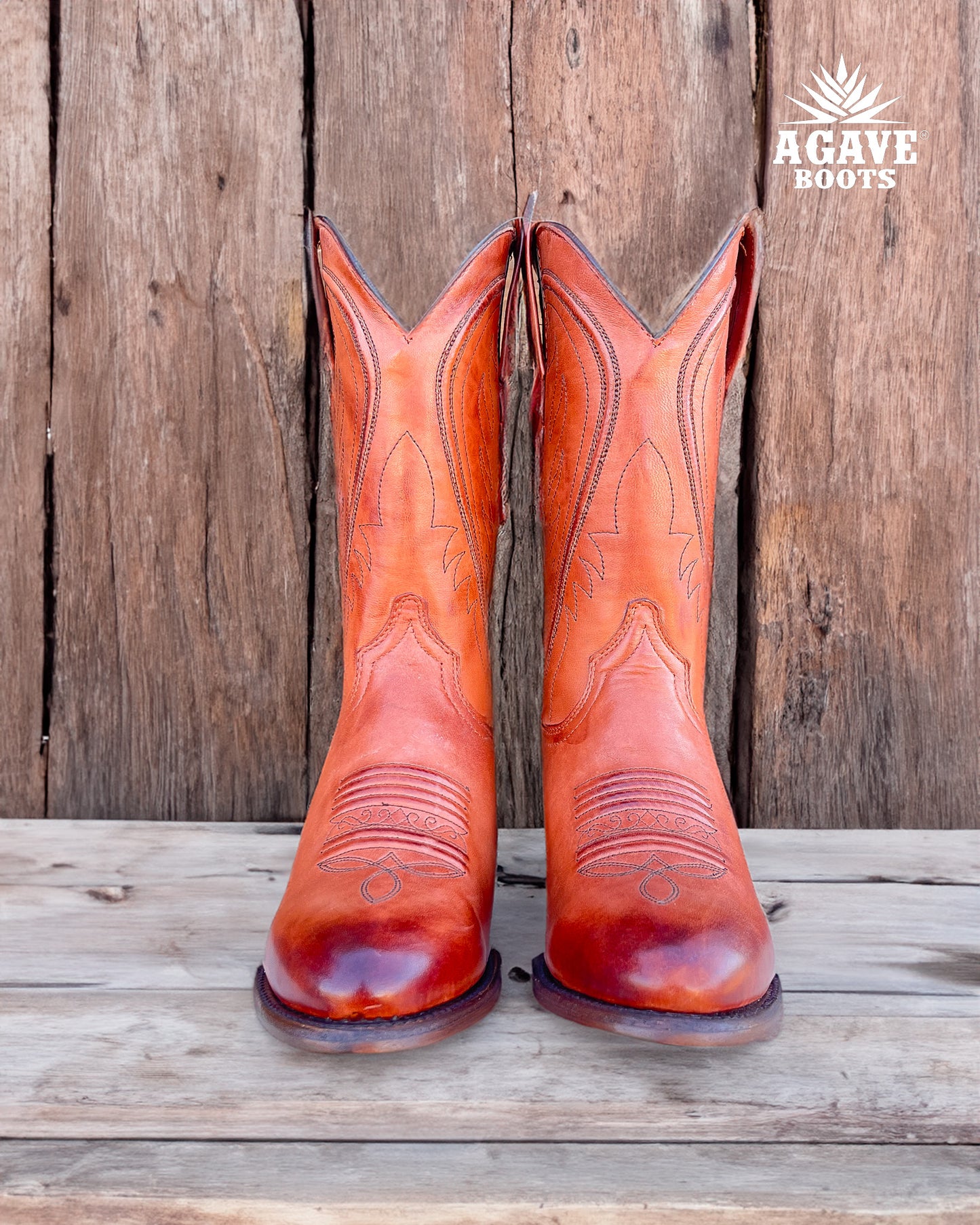 Cowboy Boot Mestizo Cognac