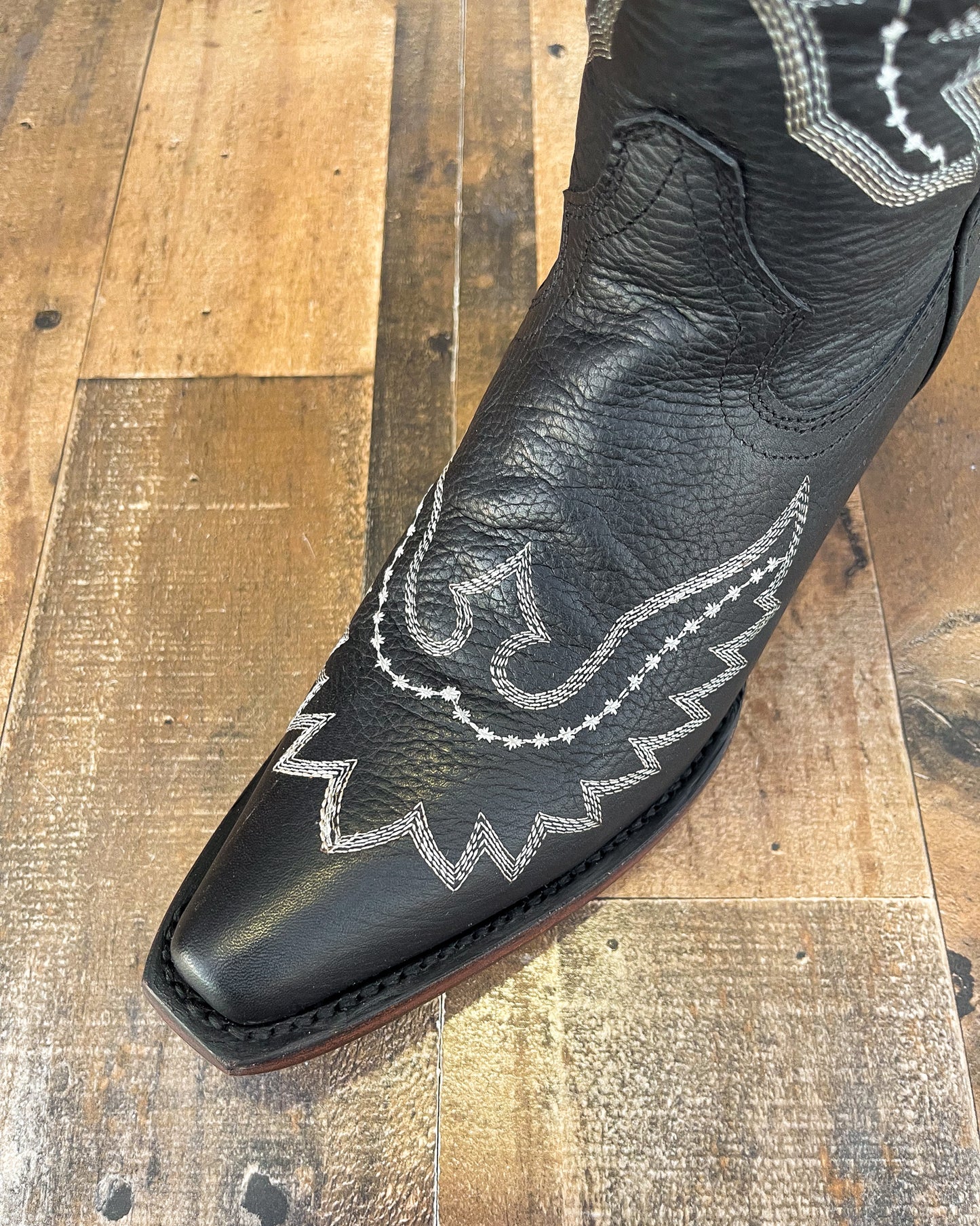 Cowboy Boot Tall Alice Black