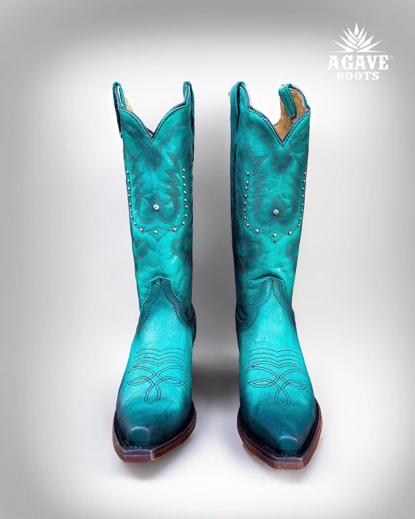 Cowboy Boot Turquoise