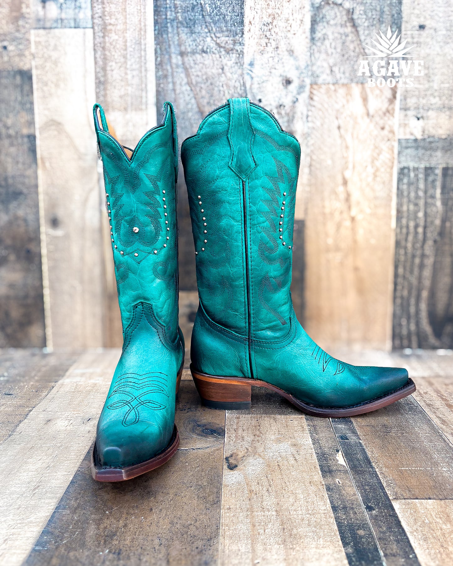 Cowboy Boot Turquoise