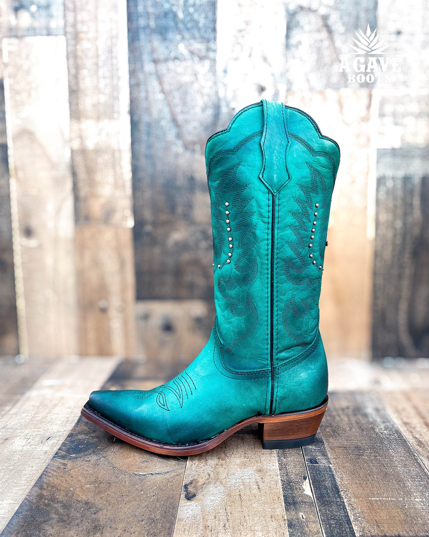 Cowboy Boot Turquoise