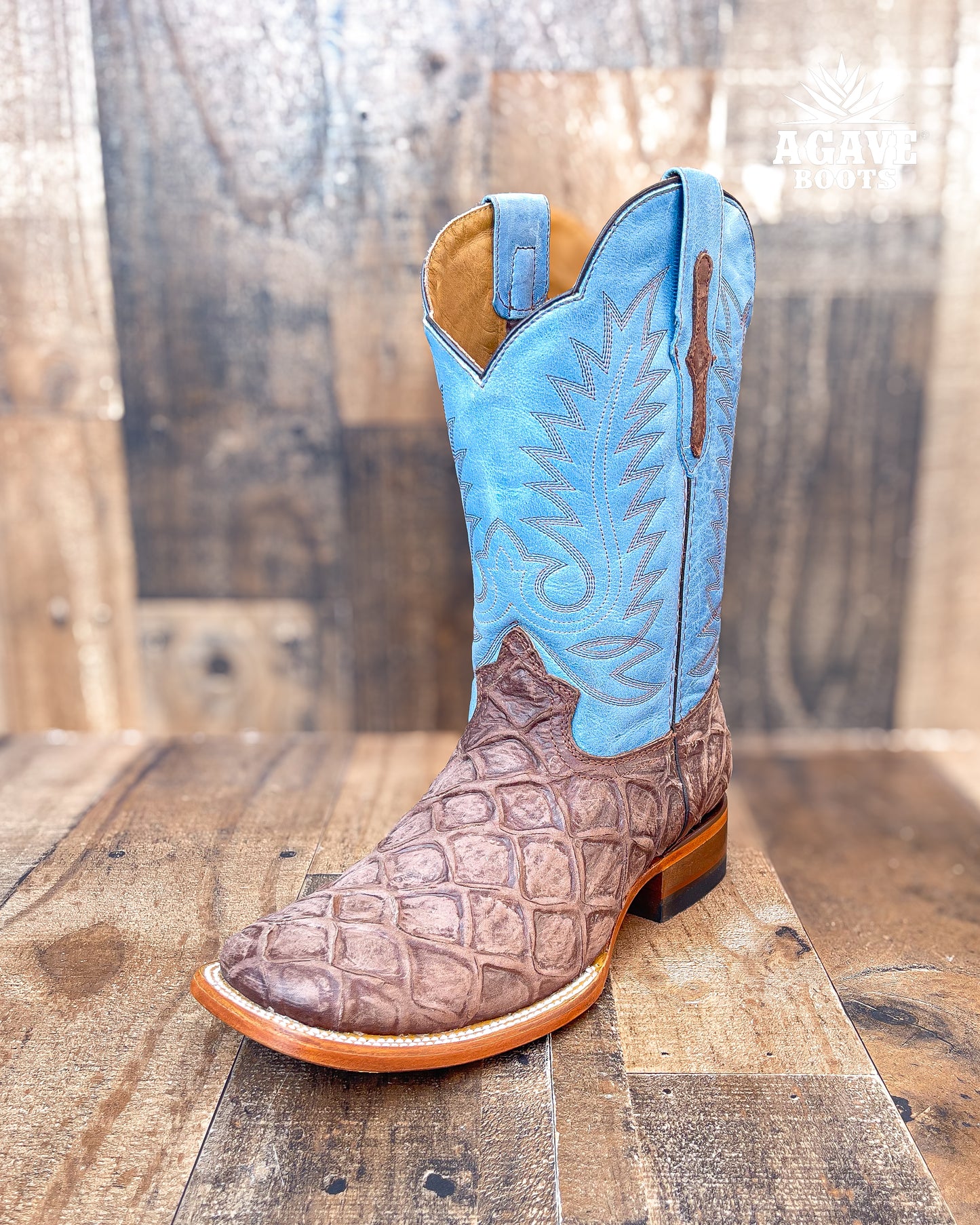 Cowboy Boot Rustic Brown Bass