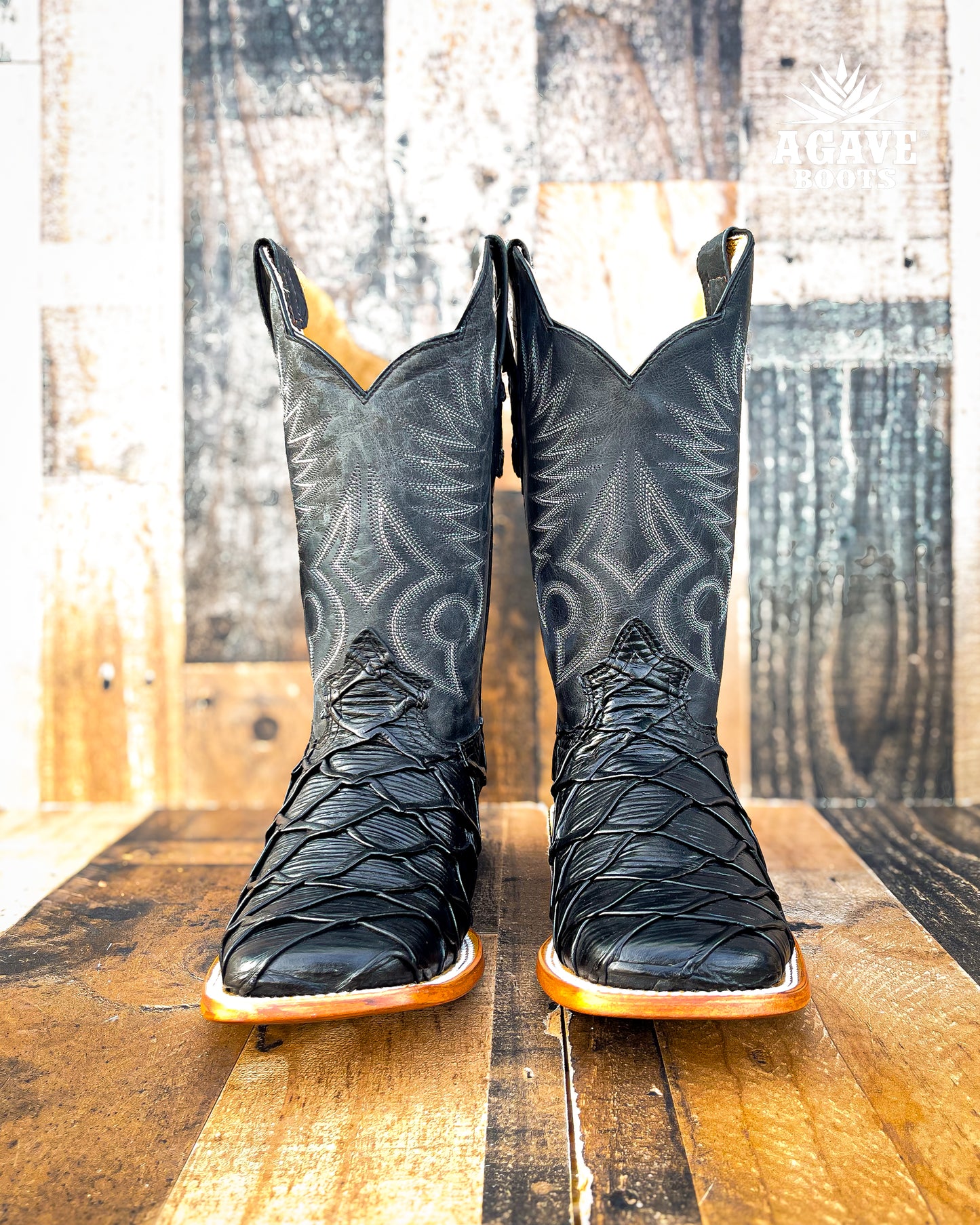 Cowboy Boot Black Bass