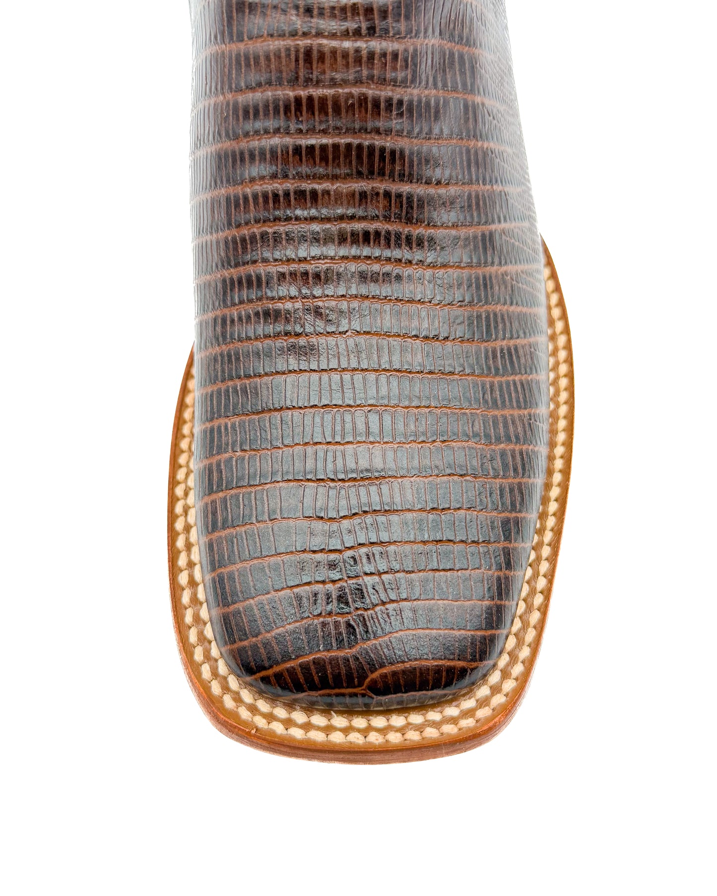 Cowboy Boot Brown Lizard