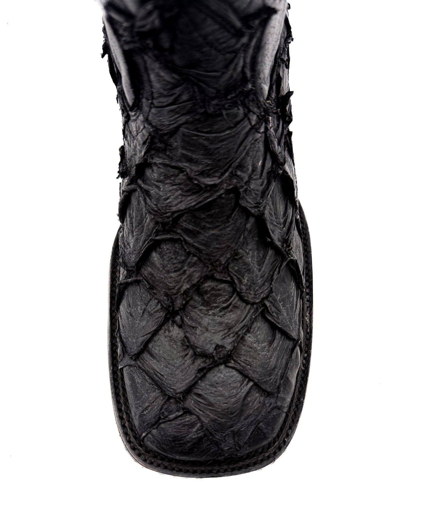 Cowboy Boot Blackout Bass Pirarucu Leather