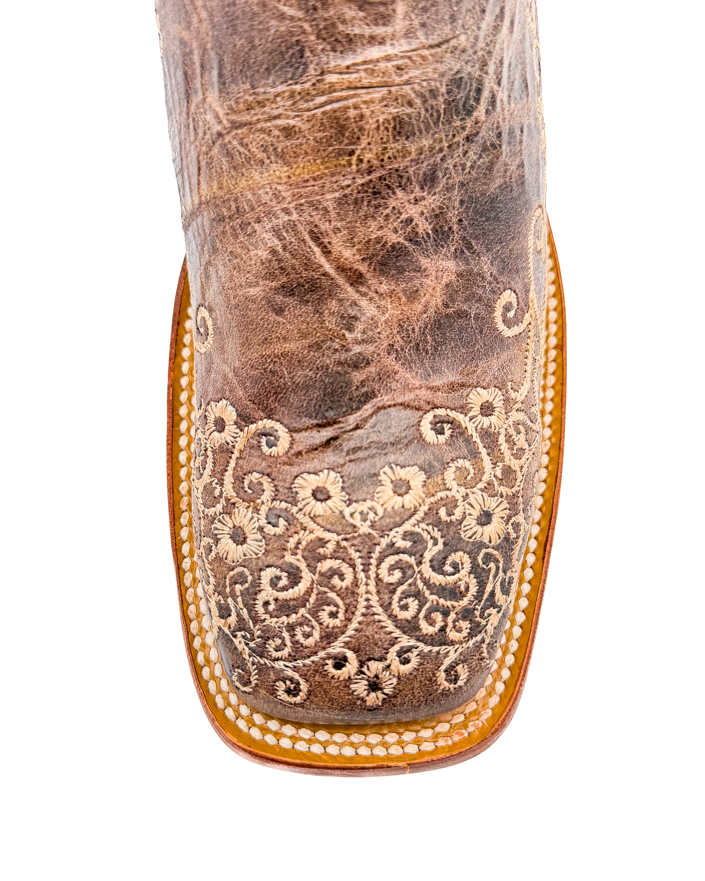 Cowboy Boot Madrid Brown Crater
