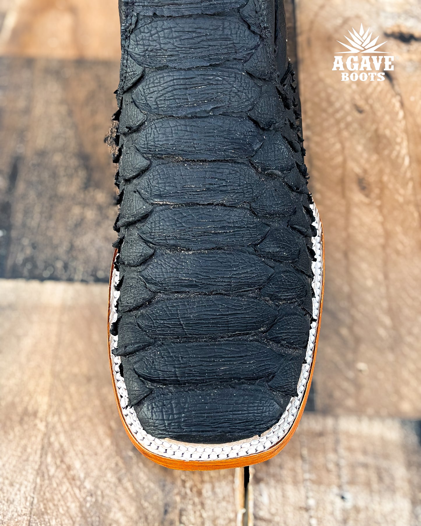 Ankle Boot Black Python