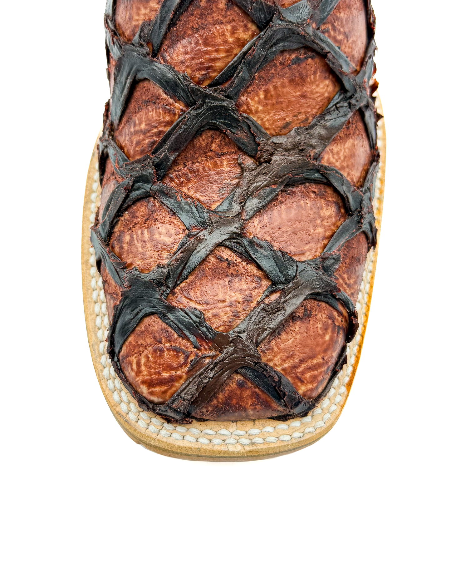 Cowboy Boot Brown Pirarucu Bass