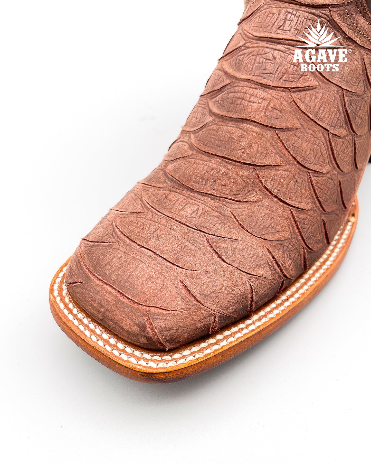 Cowboy Boot Brown Python