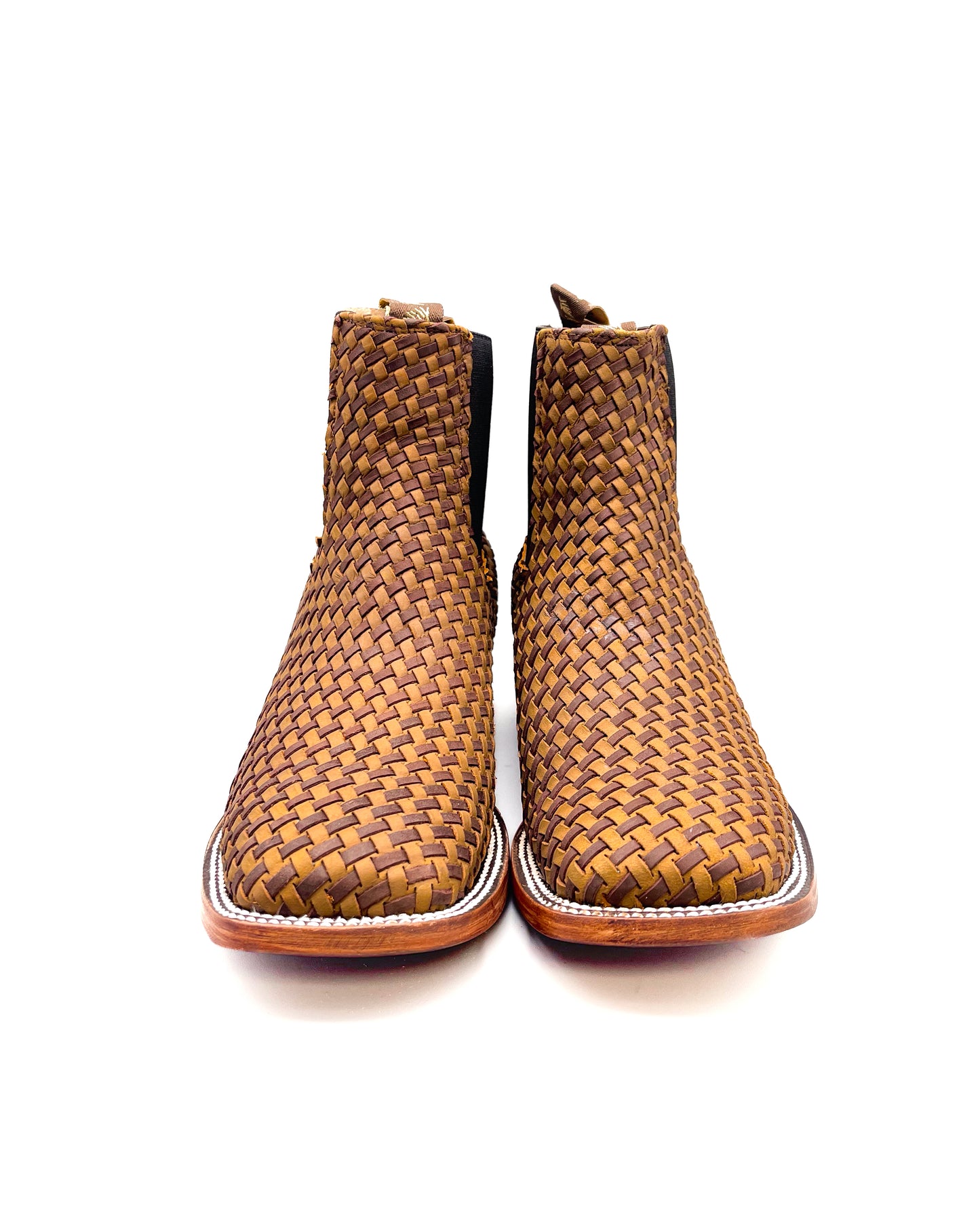Ankle Boot Basket Weave Thang