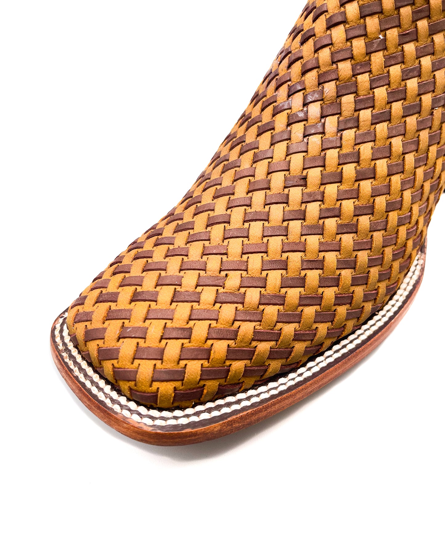 Ankle Boot Basket Weave Thang