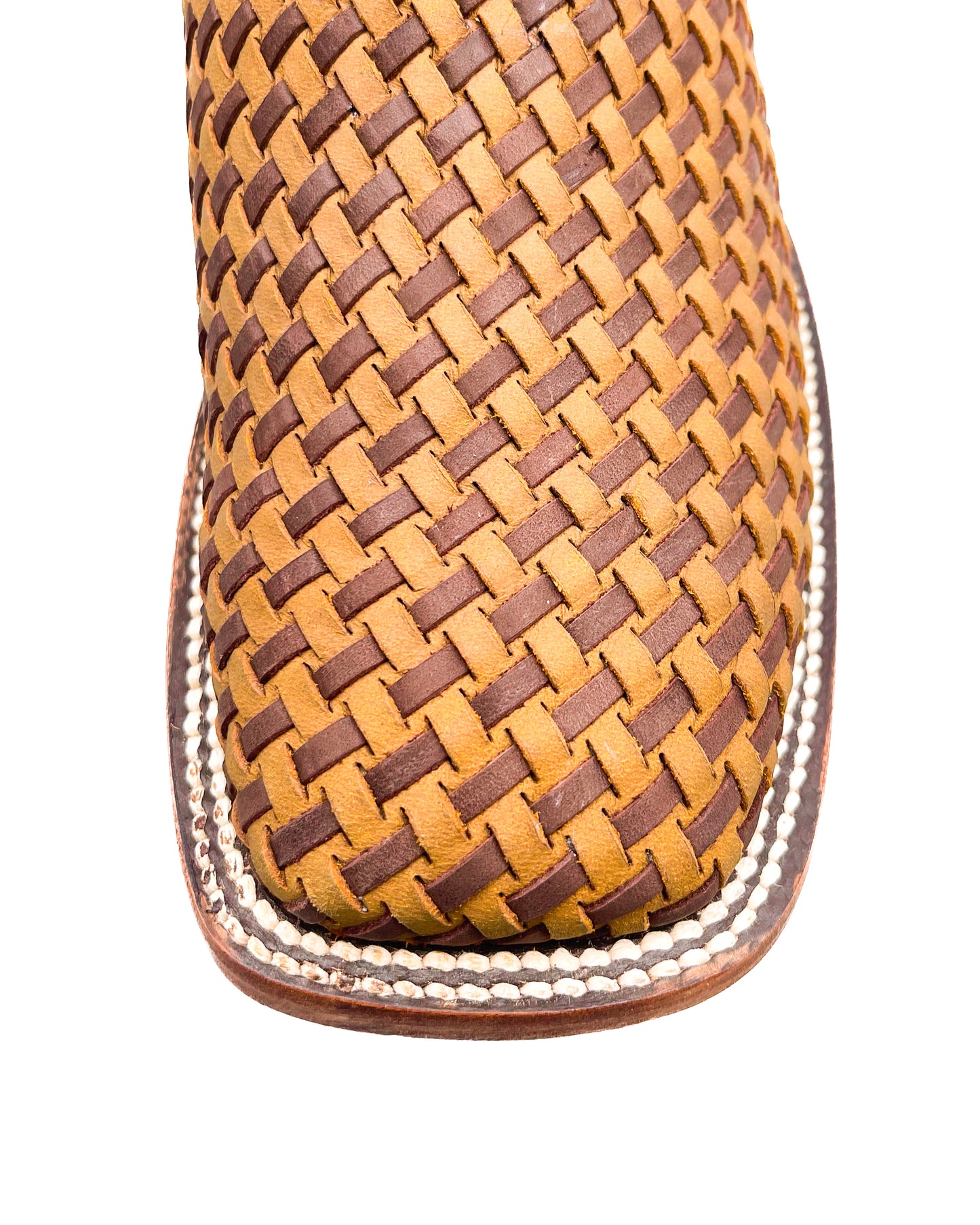 Ankle Boot Basket Weave Thang