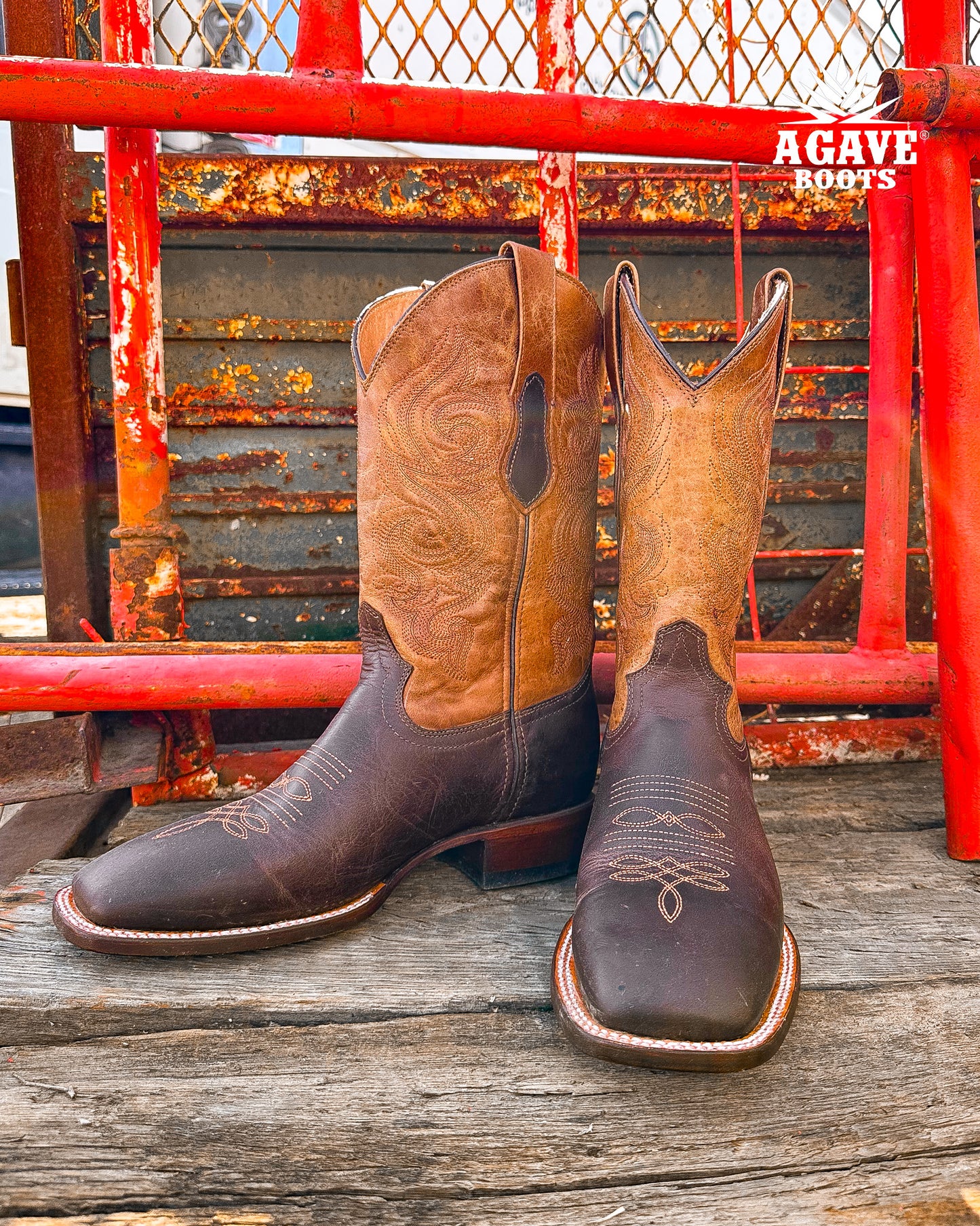 Cowboy Boot Morroco Brown