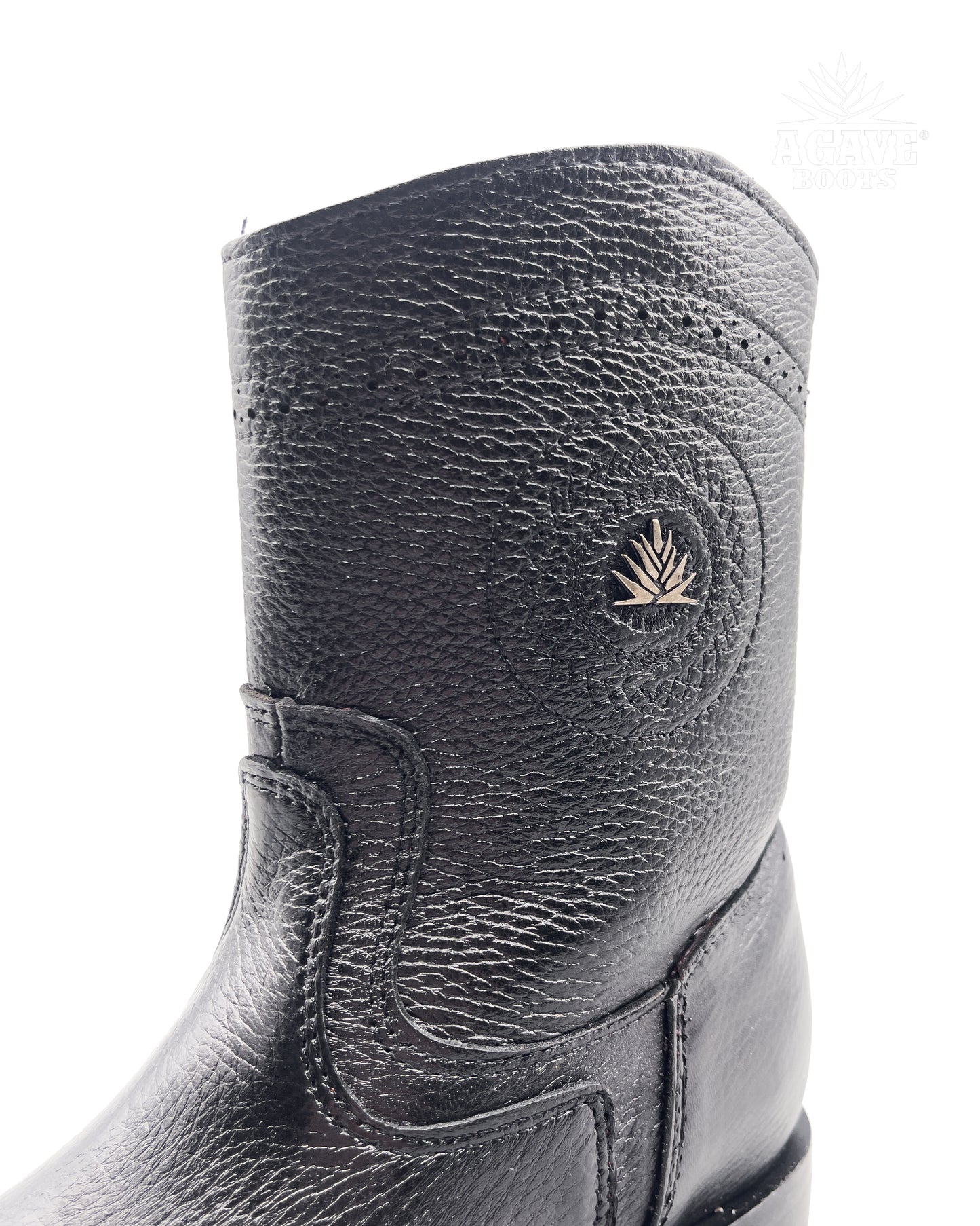 Cowboy Boot Black Deer