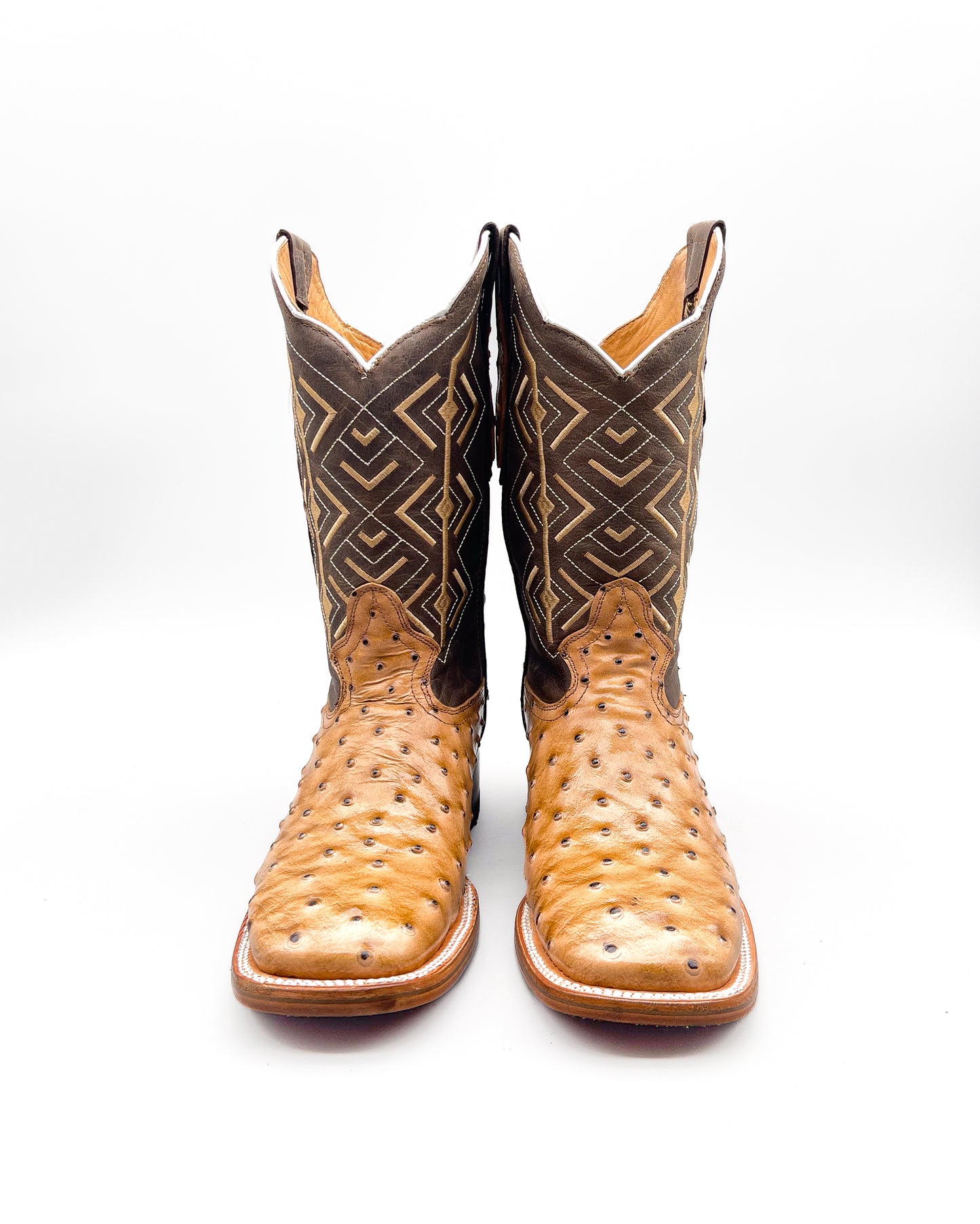 Cowboy Boot Ostrich Orix