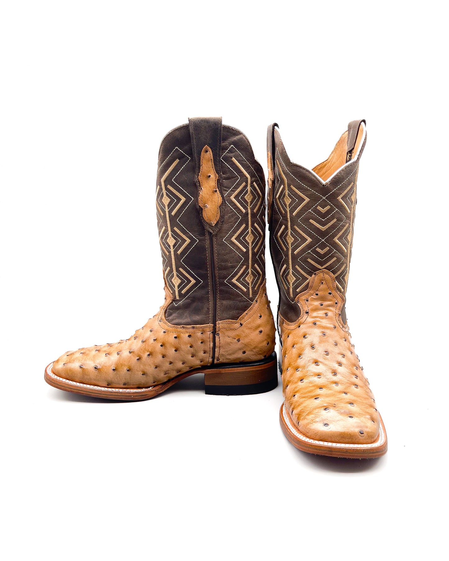 Cowboy Boot Ostrich Orix