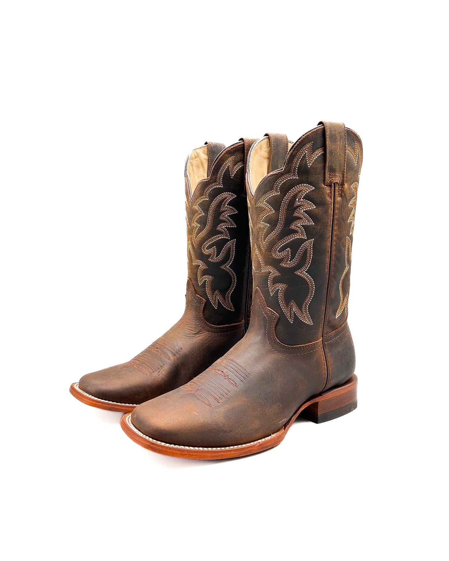 HYBRID RUSTIC BROWN | MEN’S COWBOY BOOTS