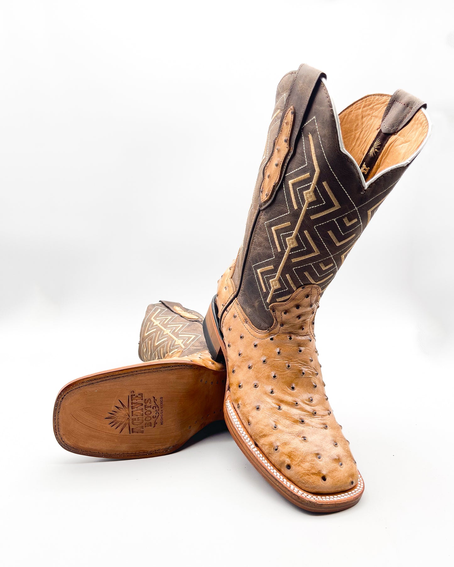 Cowboy Boot Ostrich Orix