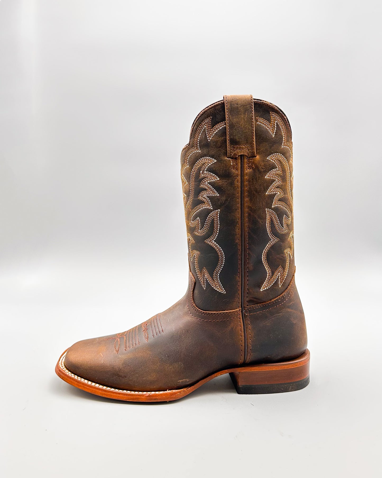 HYBRID RUSTIC BROWN | MEN’S COWBOY BOOTS