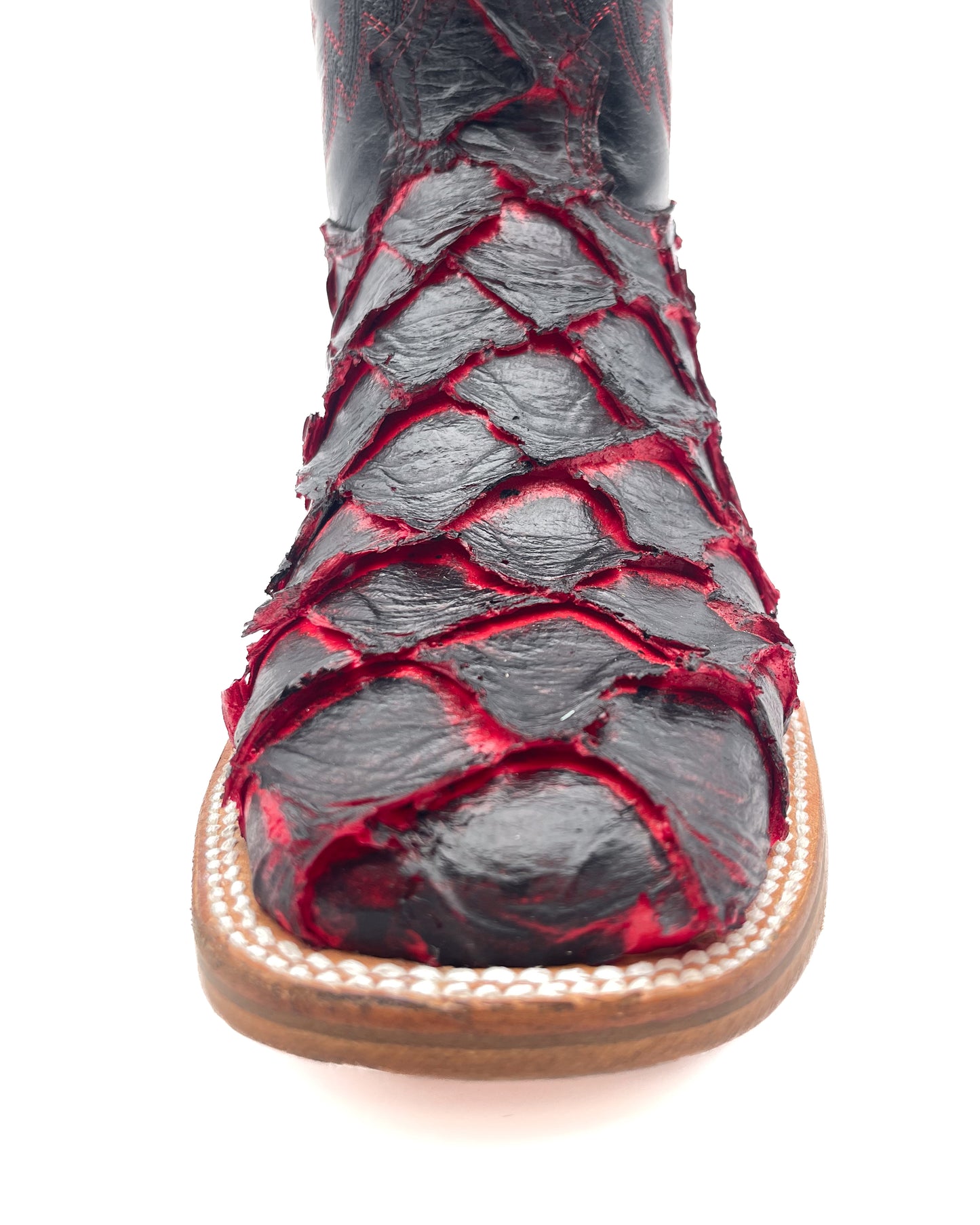 Cowboy Boot Red Pirarucu Bass
