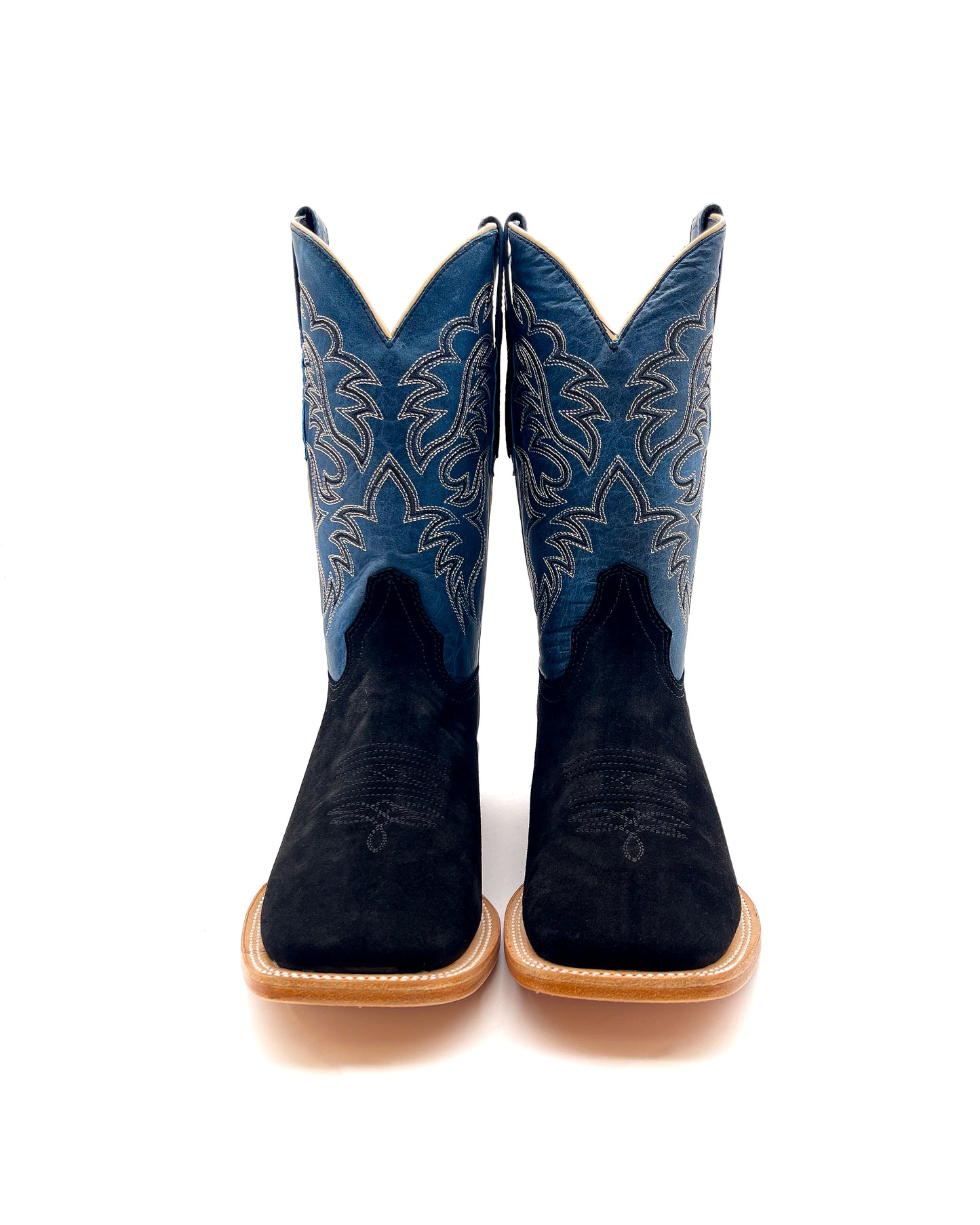 BLACK ROUGH OUT | MEN’S COWBOY BOOTS