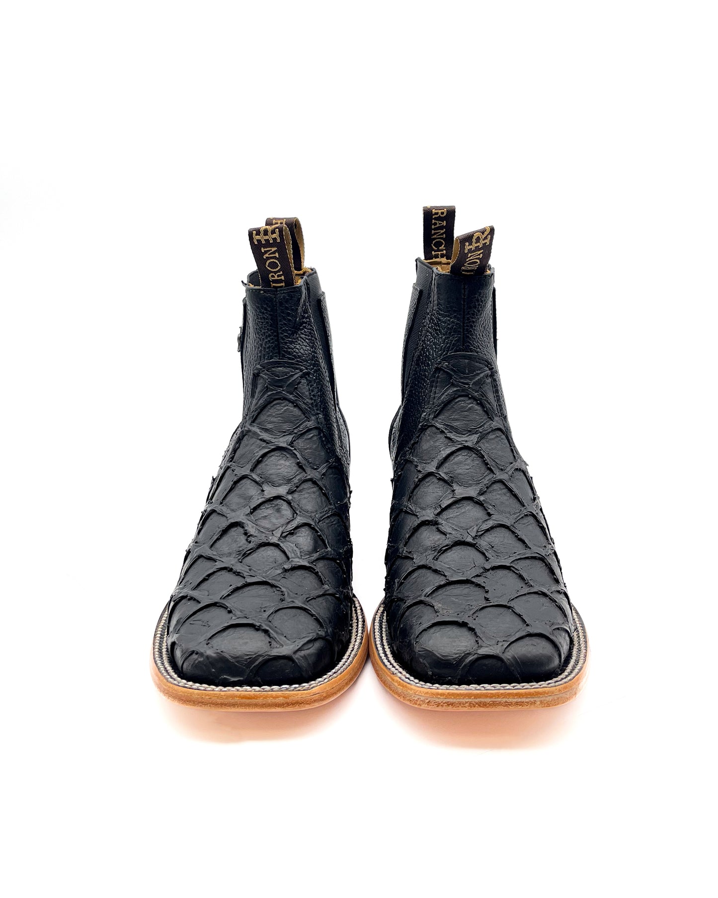Ankle Boot Bass Pirarucu Black