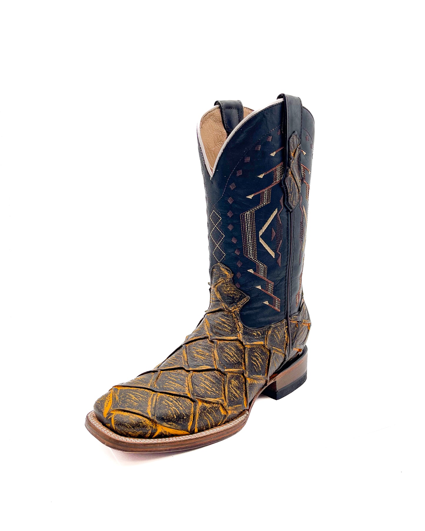 Cowboy Boot Rustic Brown Bass