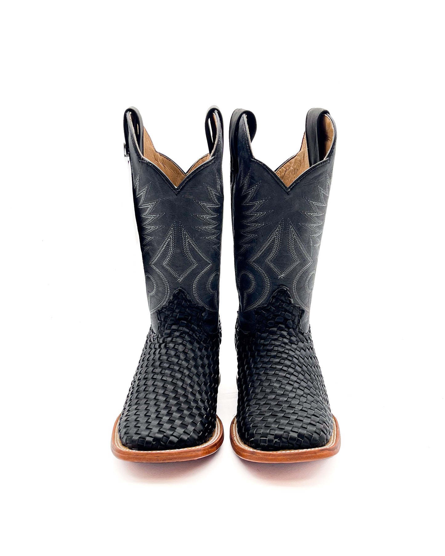 Cowboy Boot Basket Weave Petatillo