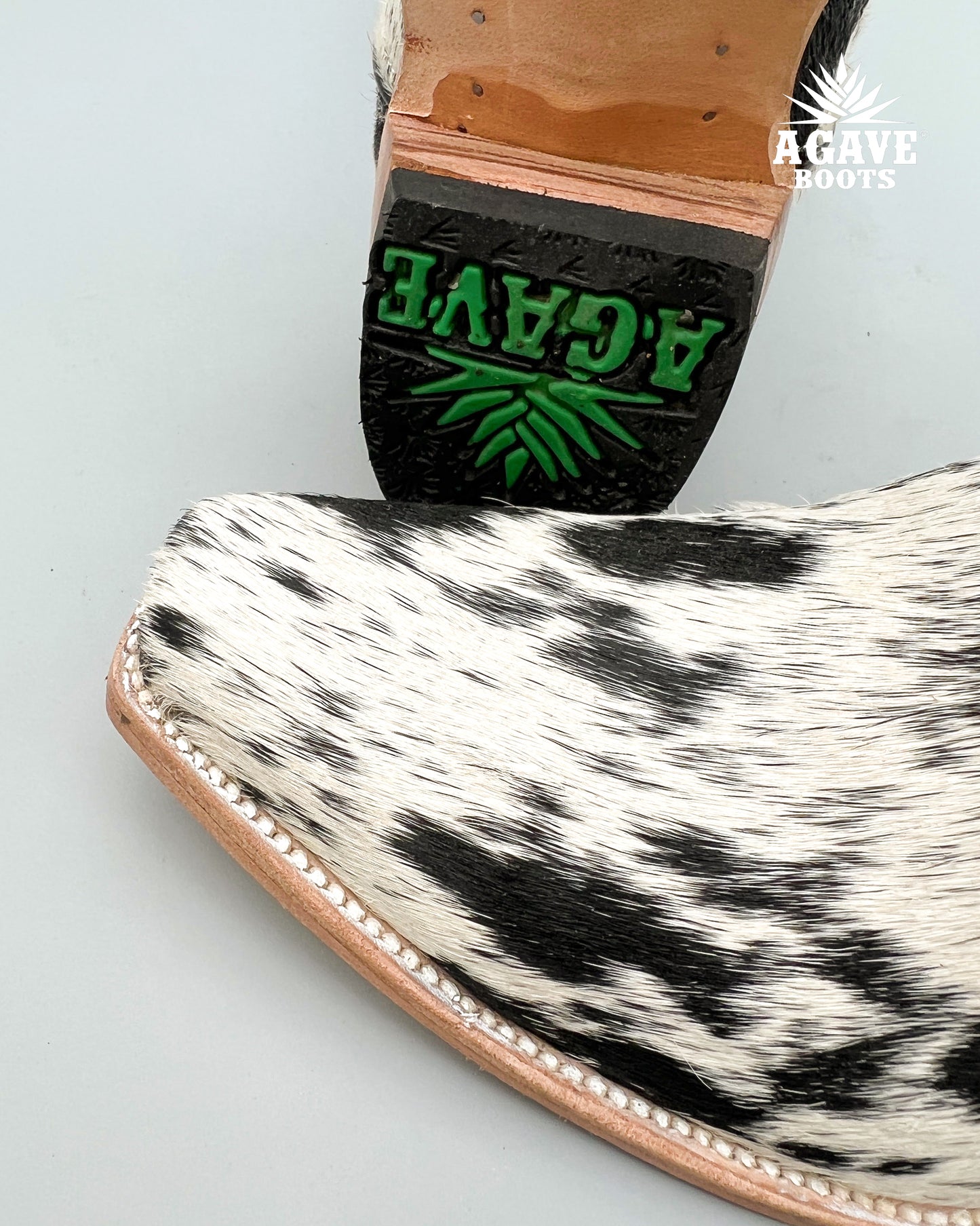 Cowhide Cowboy Boot