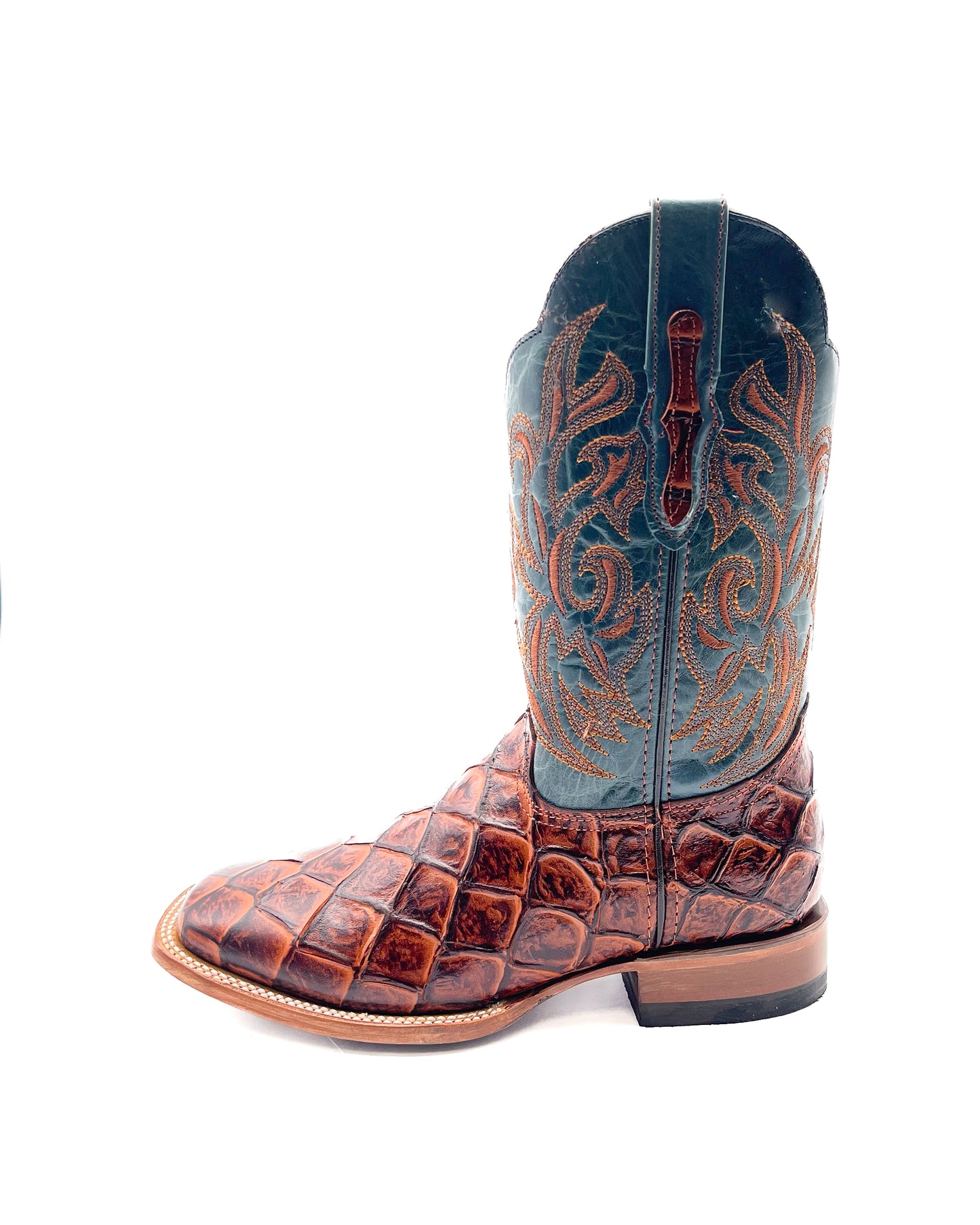 Cowboy Boot Bass Cognac