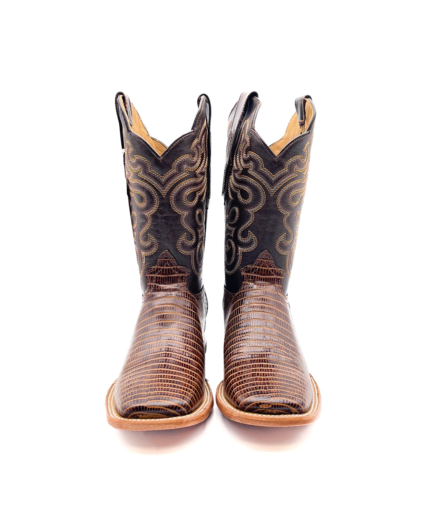 Cowboy Boot Lizard Honey
