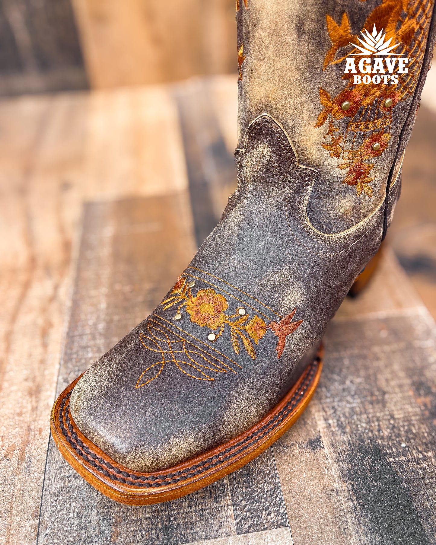 Cowboy Boot Priscila Rustic Brown