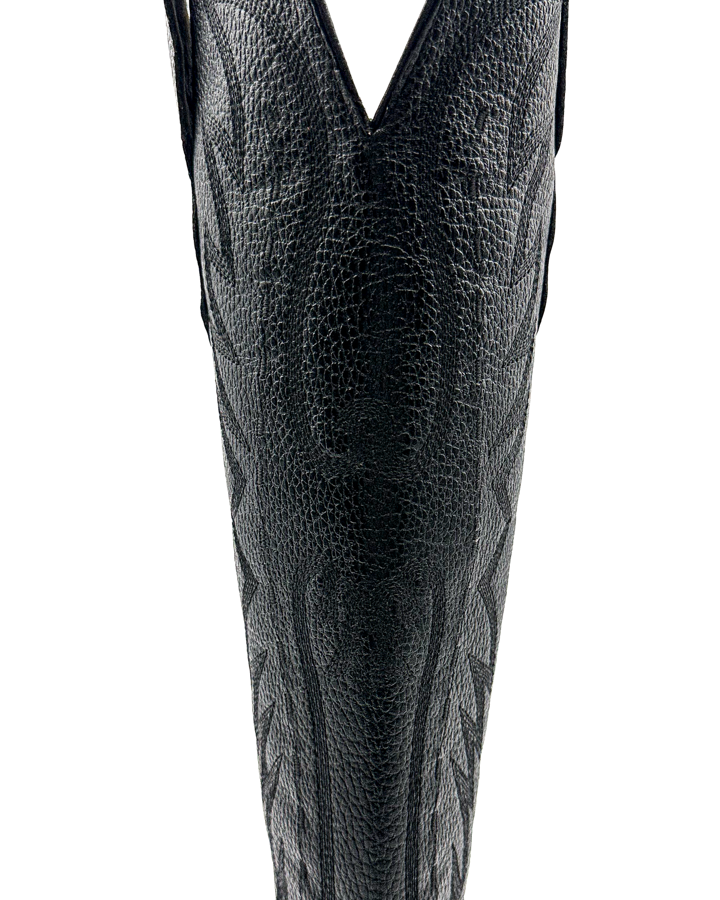 Cowboy Boot Tall Blackout