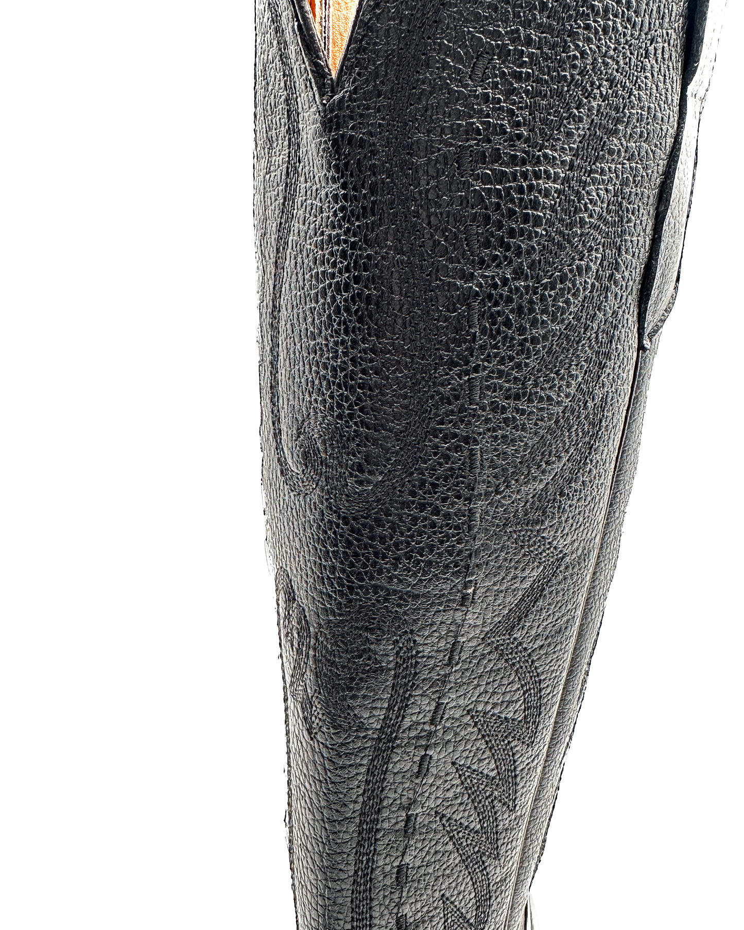 Cowboy Boot Tall Blackout