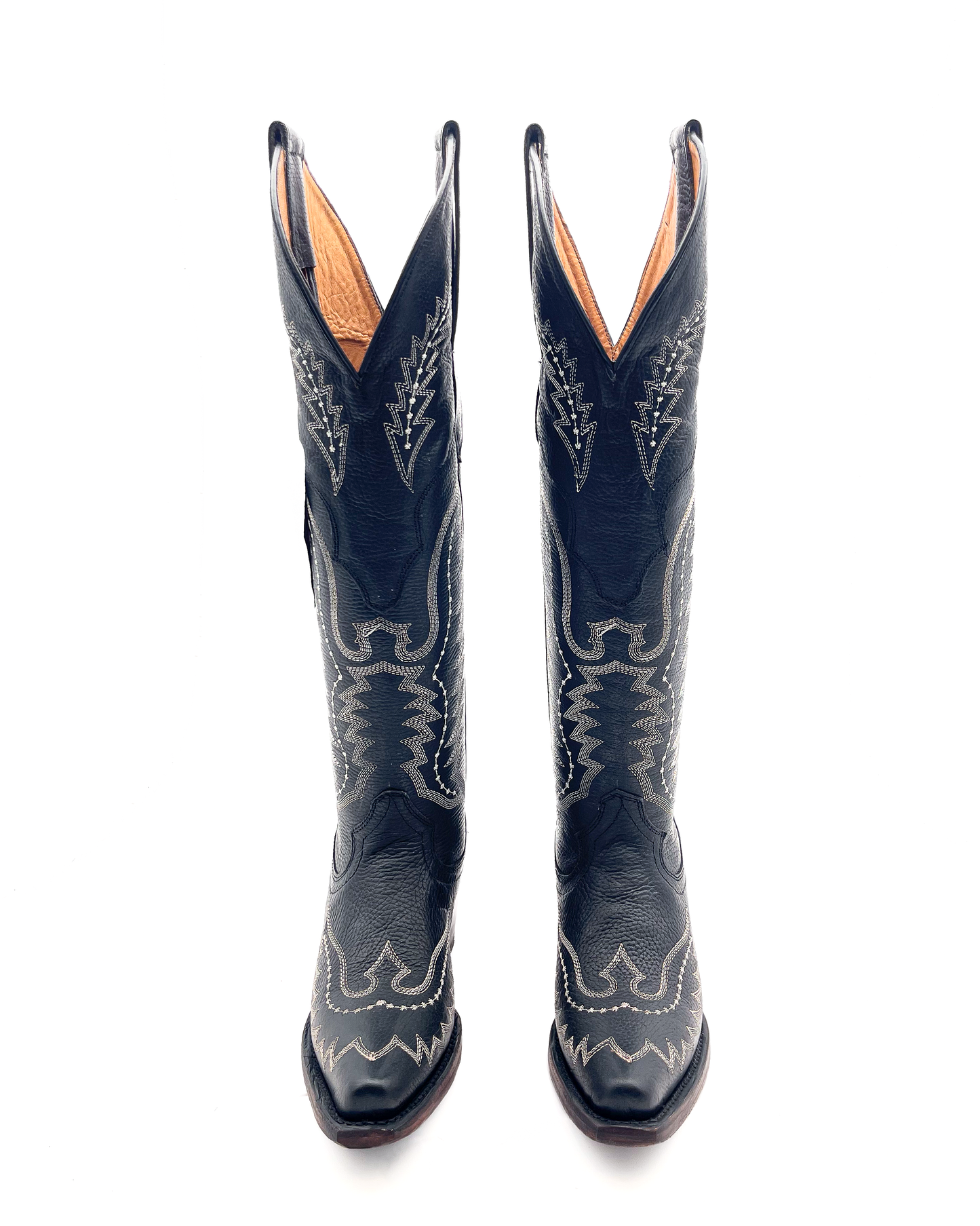 Cowboy Boot Tall Alice Black