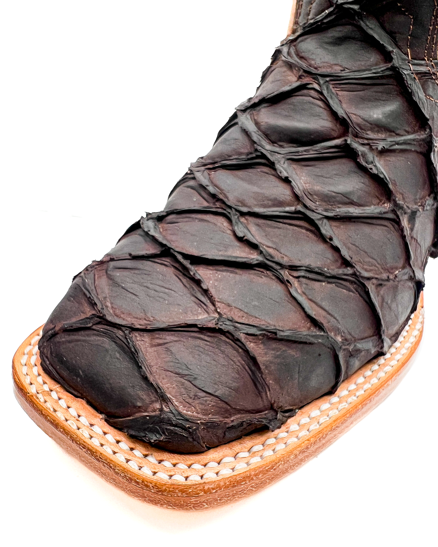 Cowboy Boot Brown Pirarucu Bass
