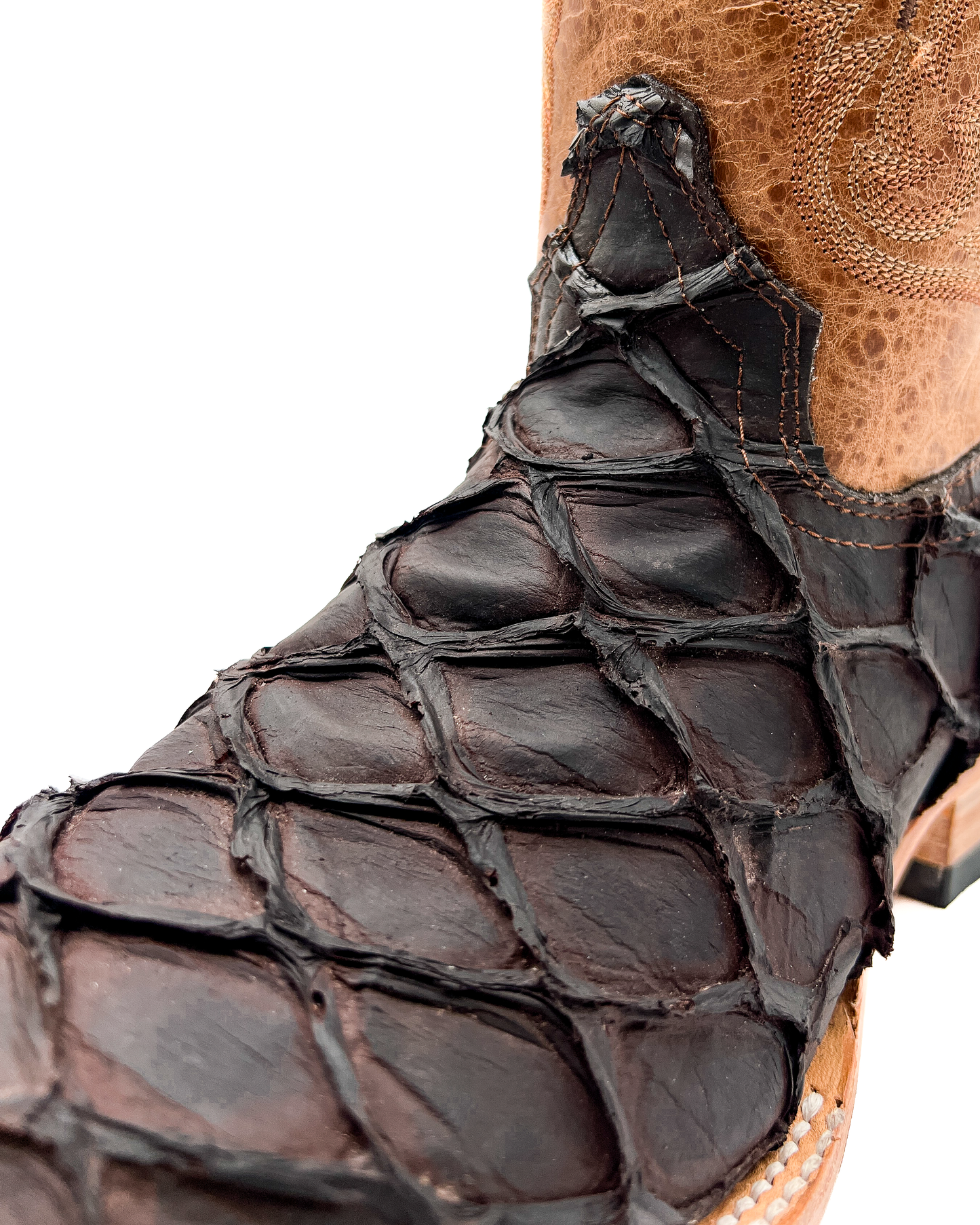 Cowboy Boot Brown Pirarucu Bass